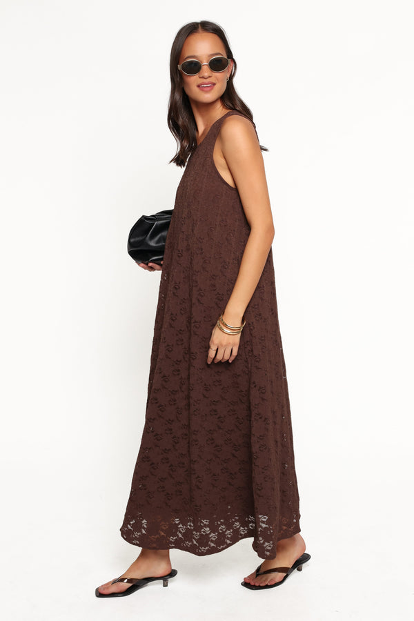 DRESSES Jessy Maxi Dress - Brown