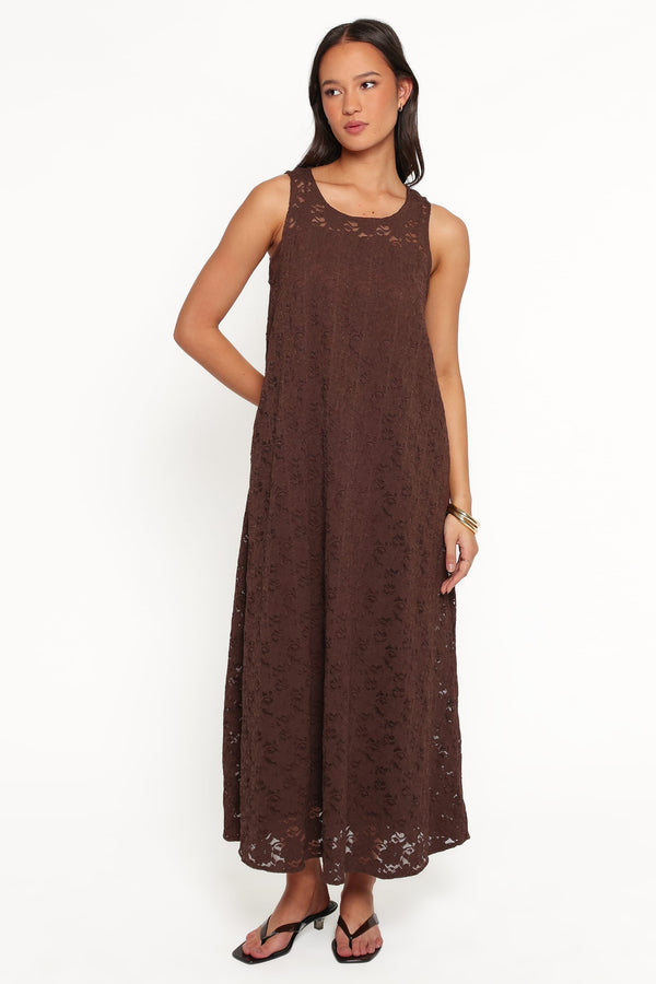 DRESSES Jessy Maxi Dress - Brown