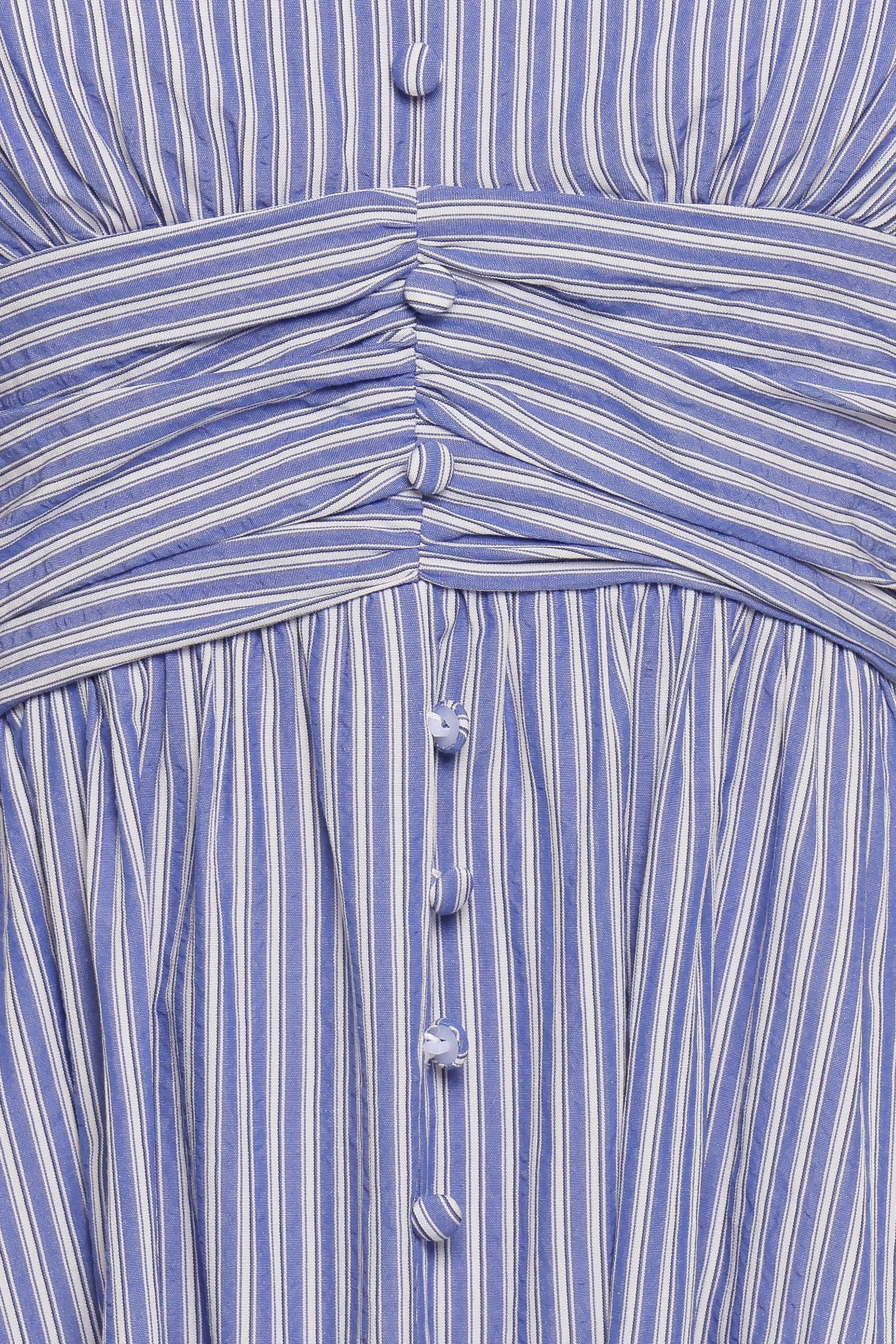 DRESSES Jilara Midi Dress - Blue Stripe