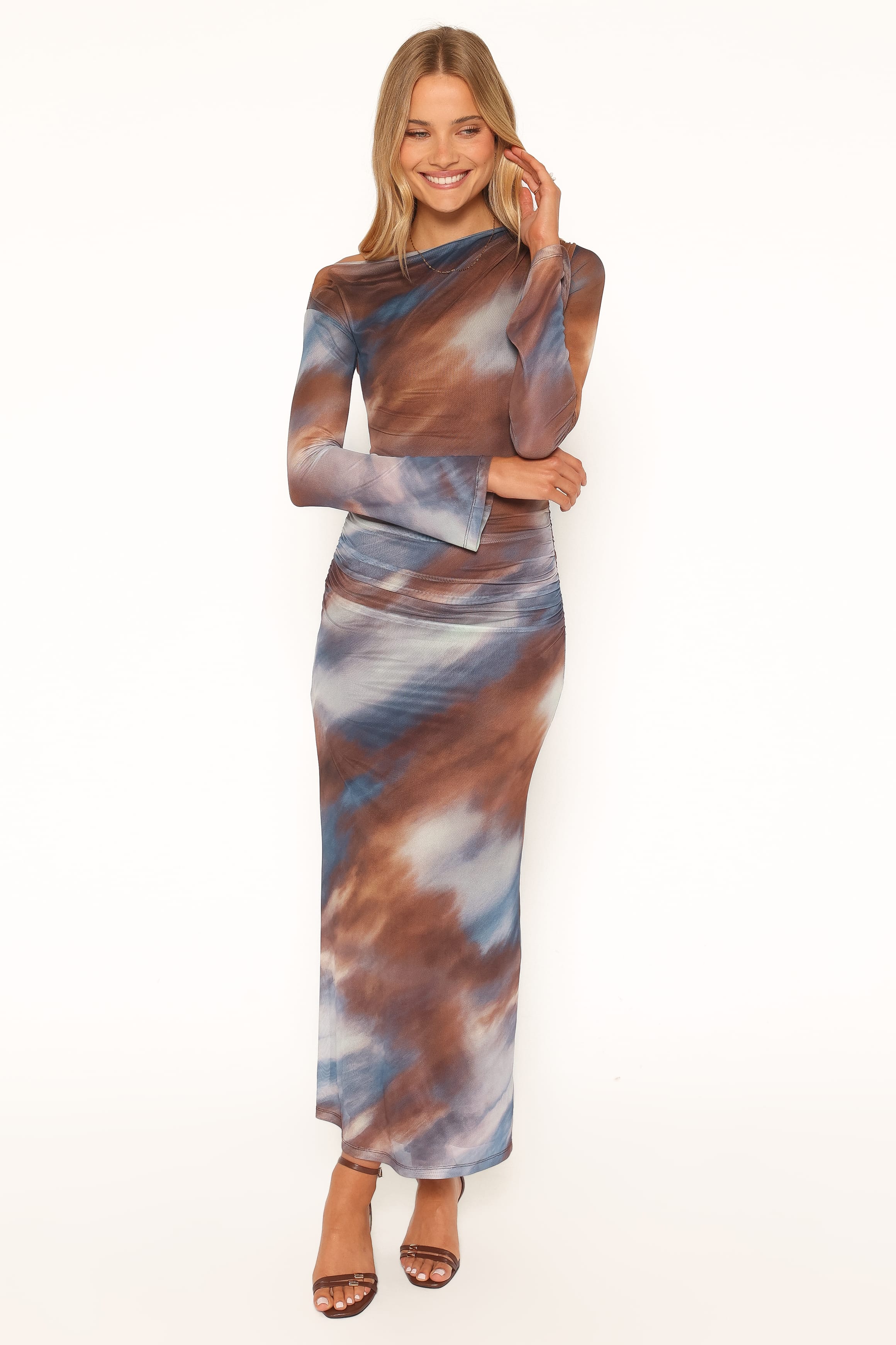 DRESSES Kensie Maxi Dress - Brown Ombre