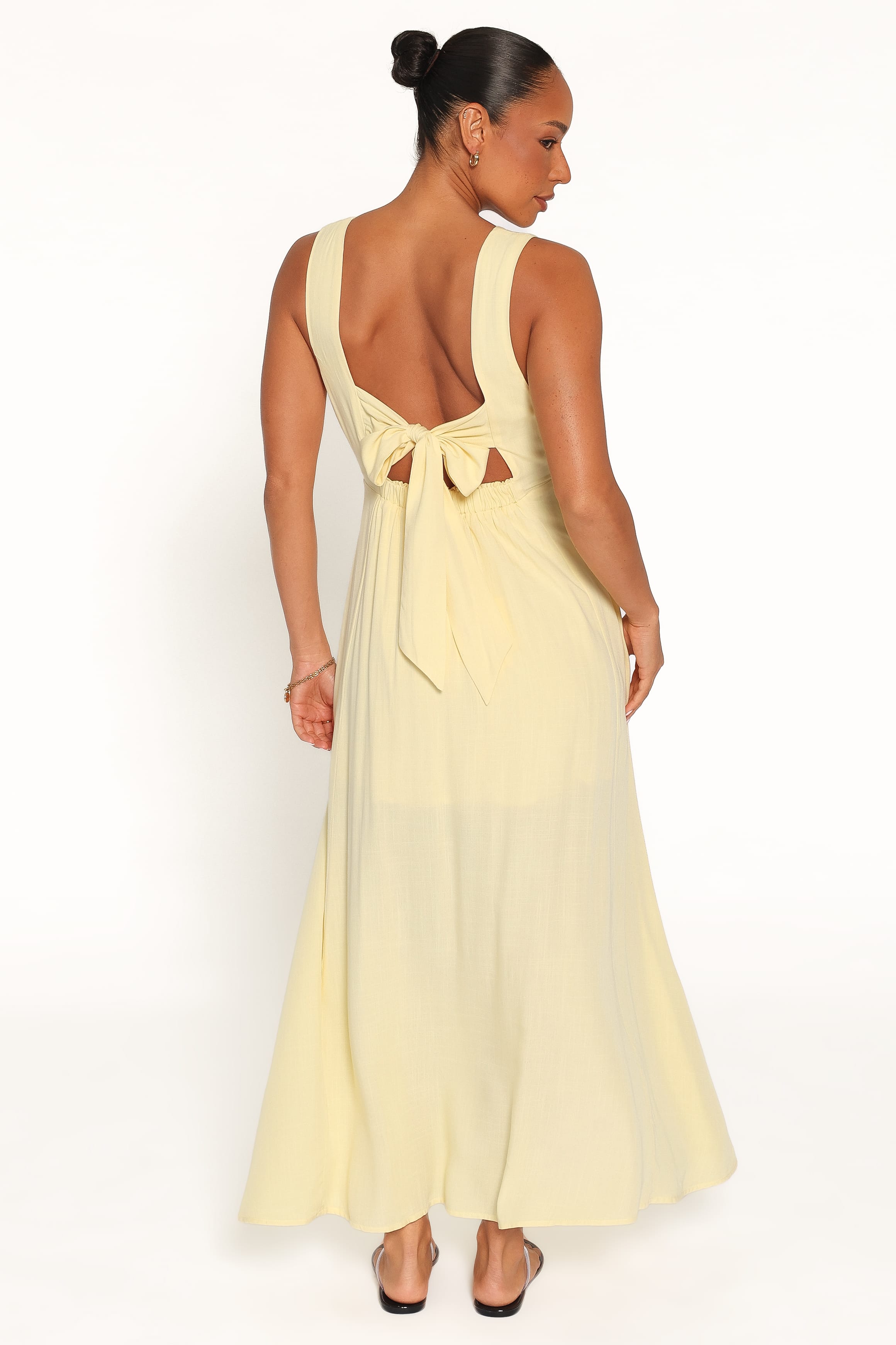 DRESSES Kerrin Midi Dress - Butter Yellow