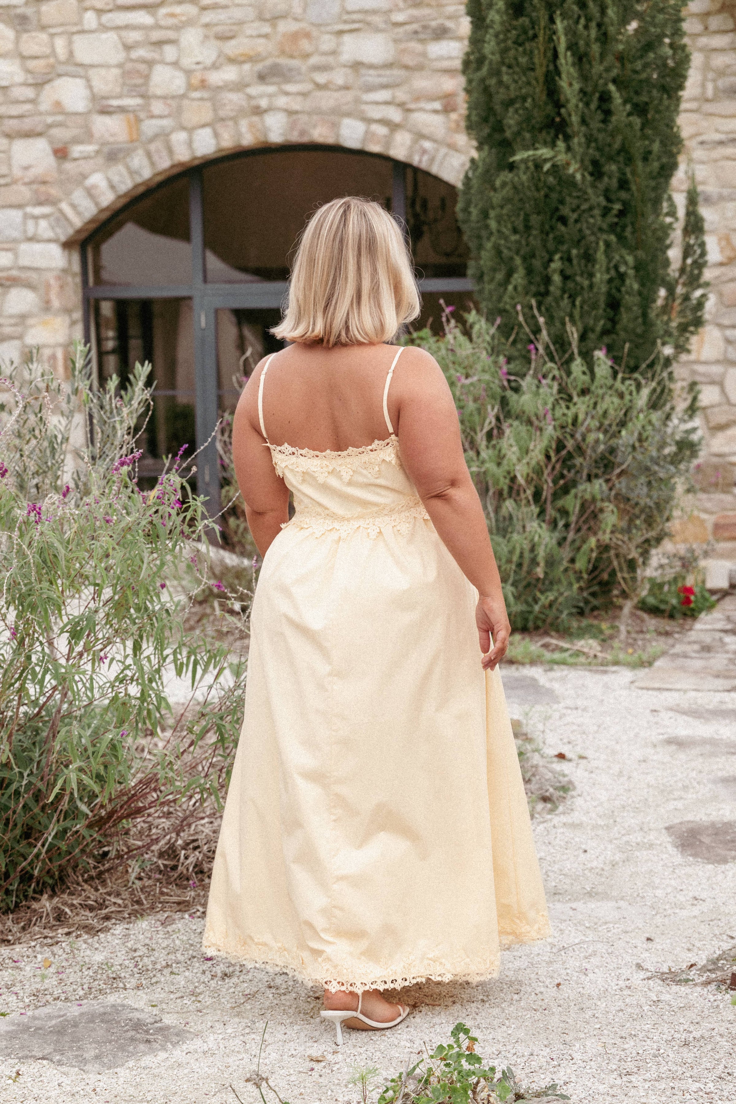 DRESSES Kiana Midi Dress - Pale Yellow