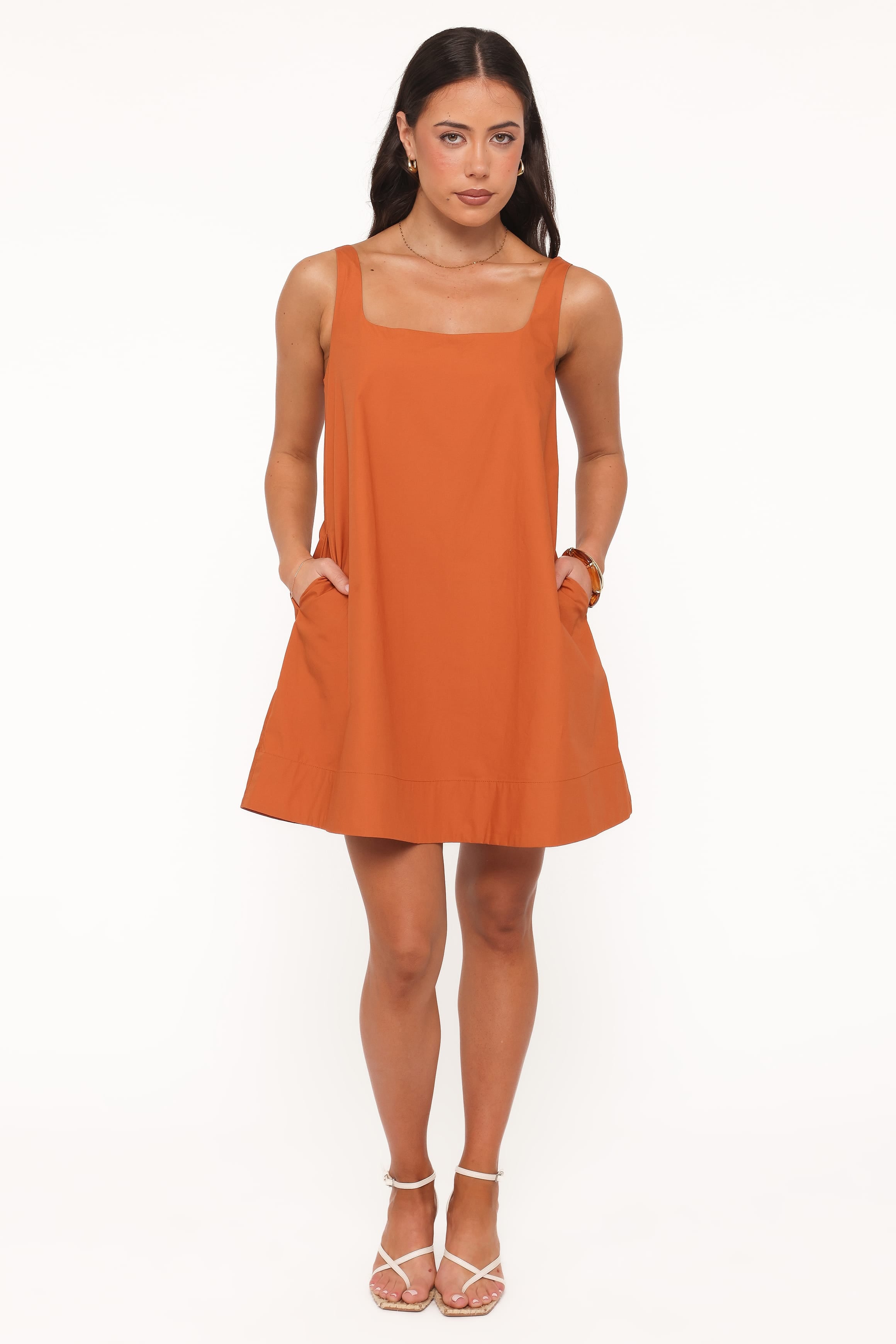 DRESSES Kora Mini Dress - Burnt Orange
