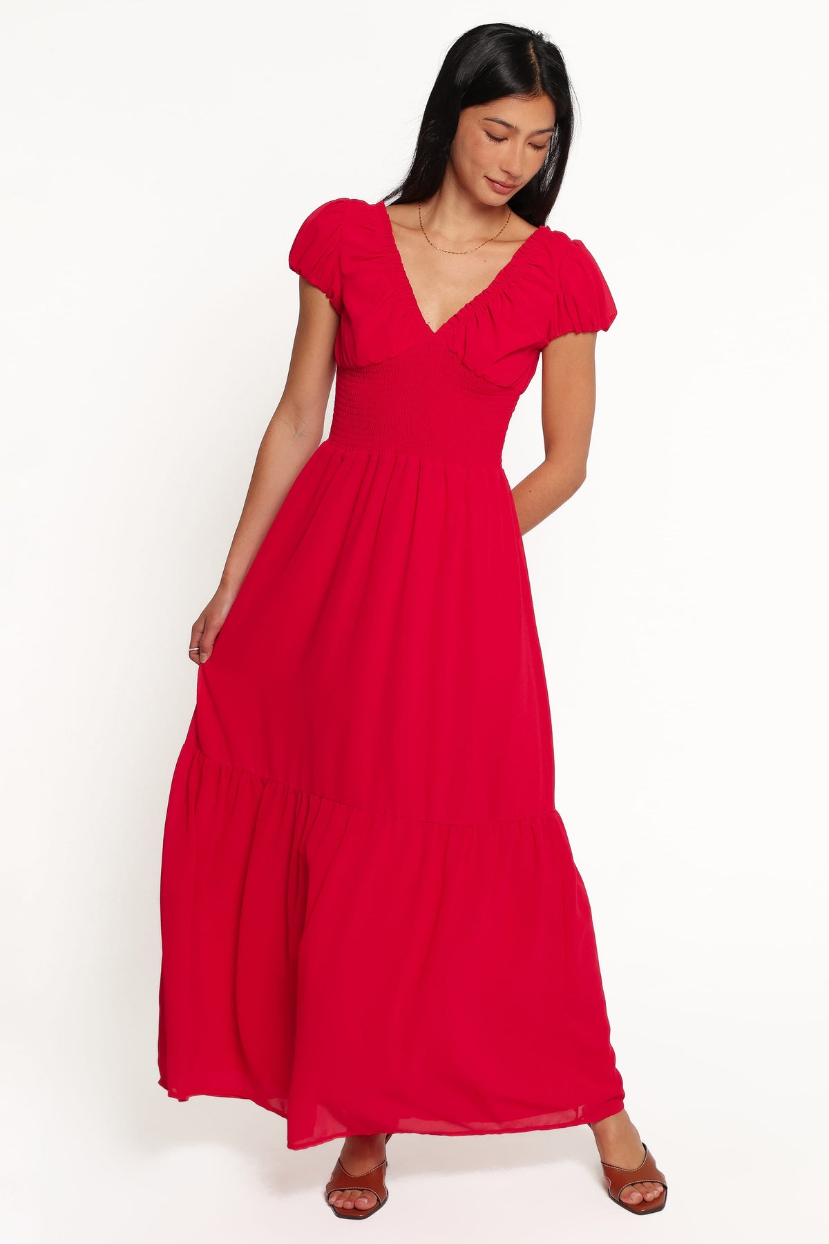 DRESSES Kyndal Maxi Dress - Red