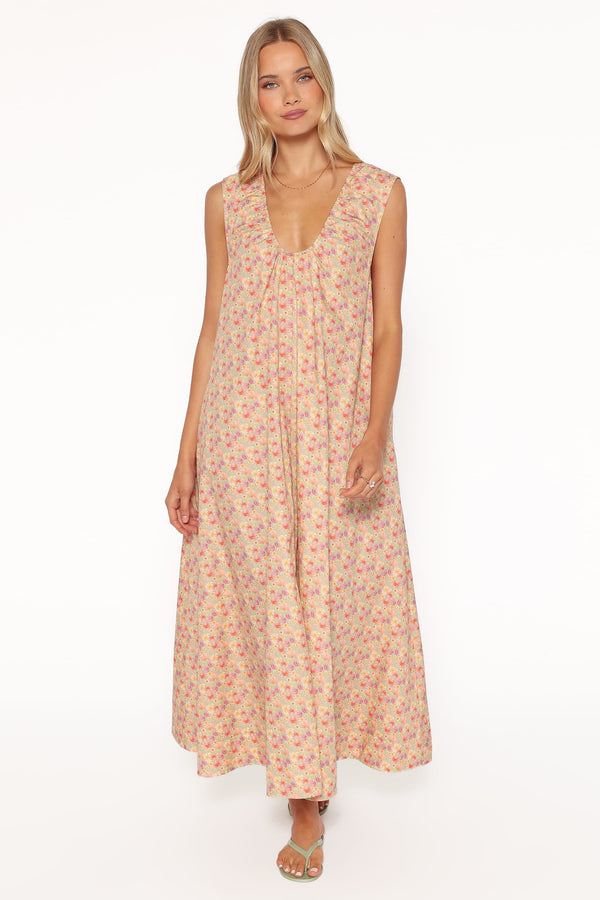 DRESSES Laurita Maxi Dress - Sage Wildflower