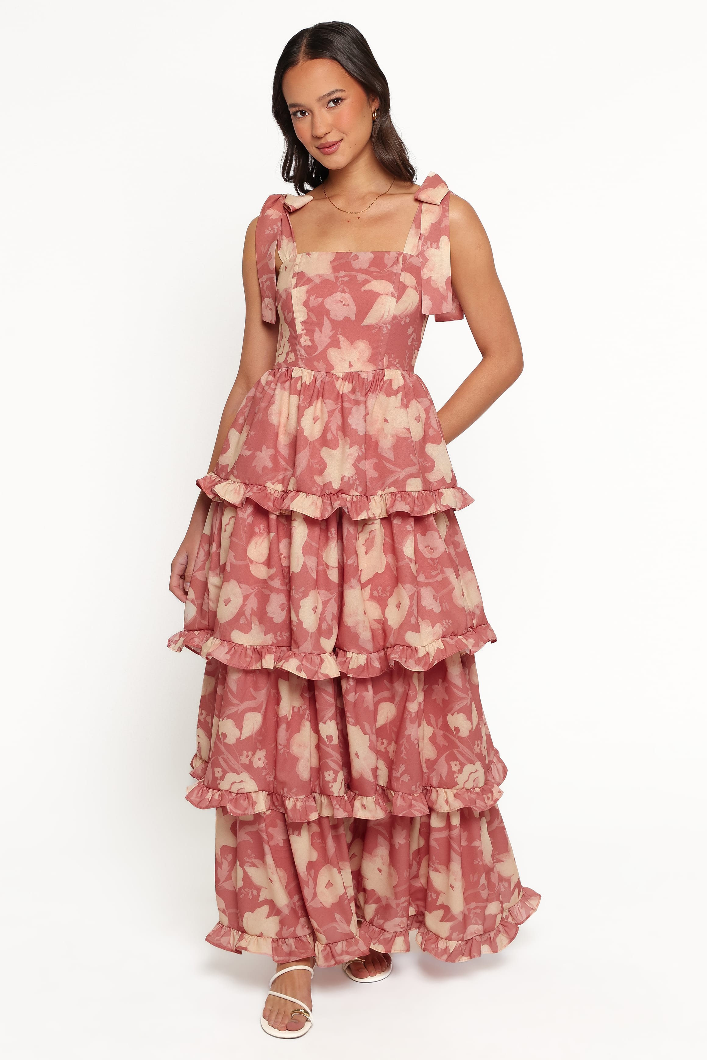 DRESSES Lavina Maxi Dress - Terracotta Floral