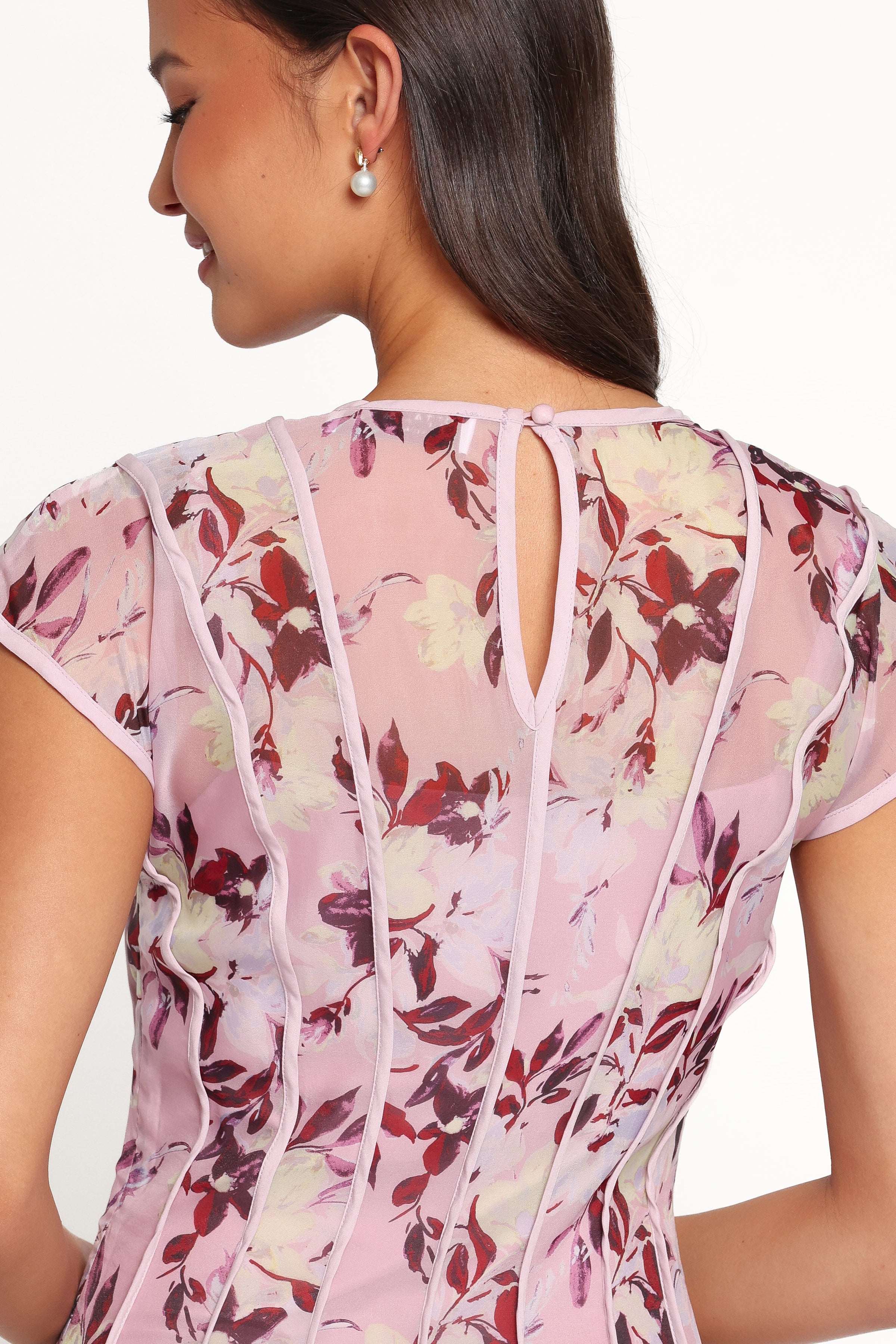 DRESSES Livio Maxi Dress - Lilac Floral