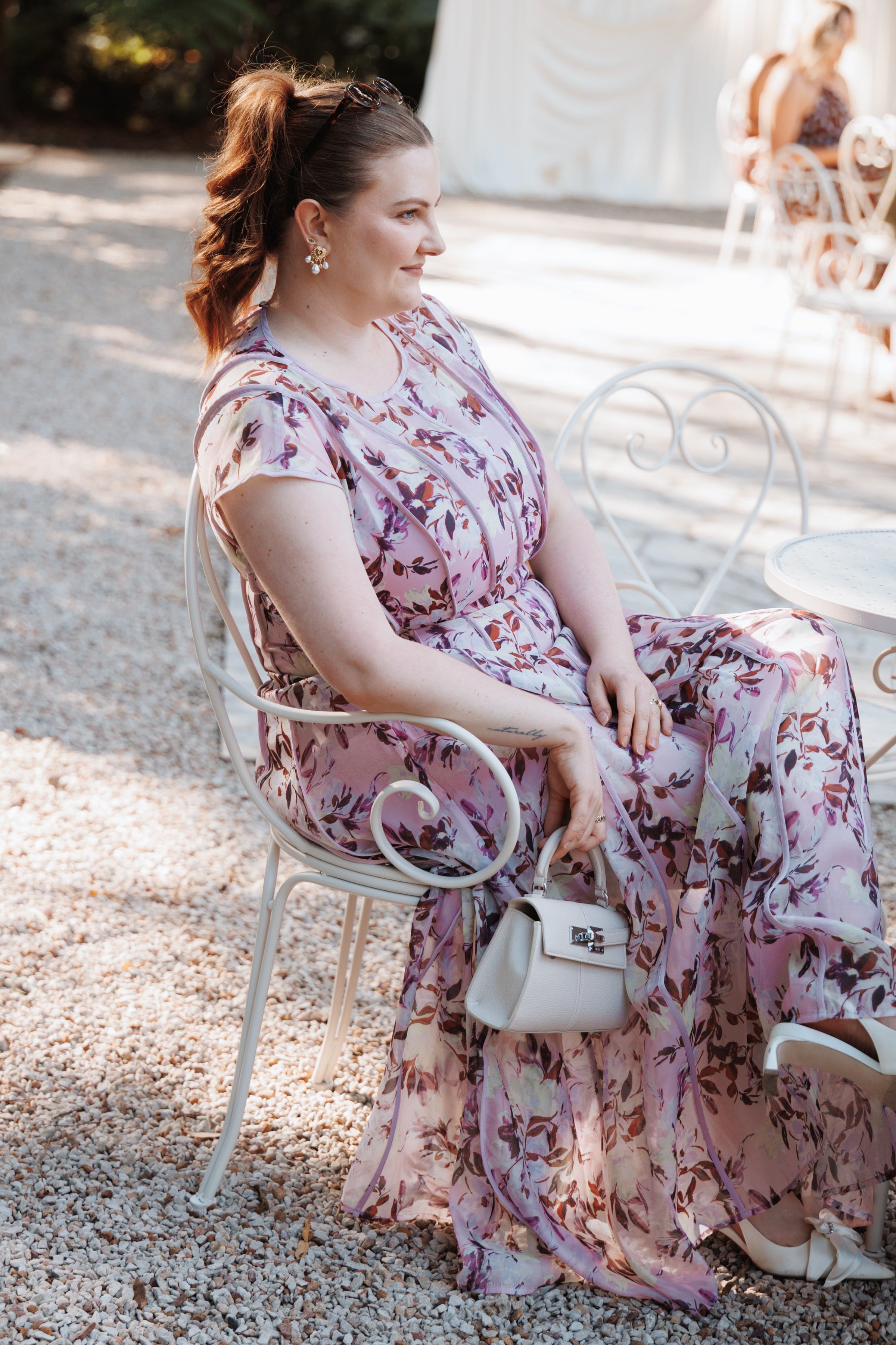 DRESSES Livio Maxi Dress - Lilac Floral