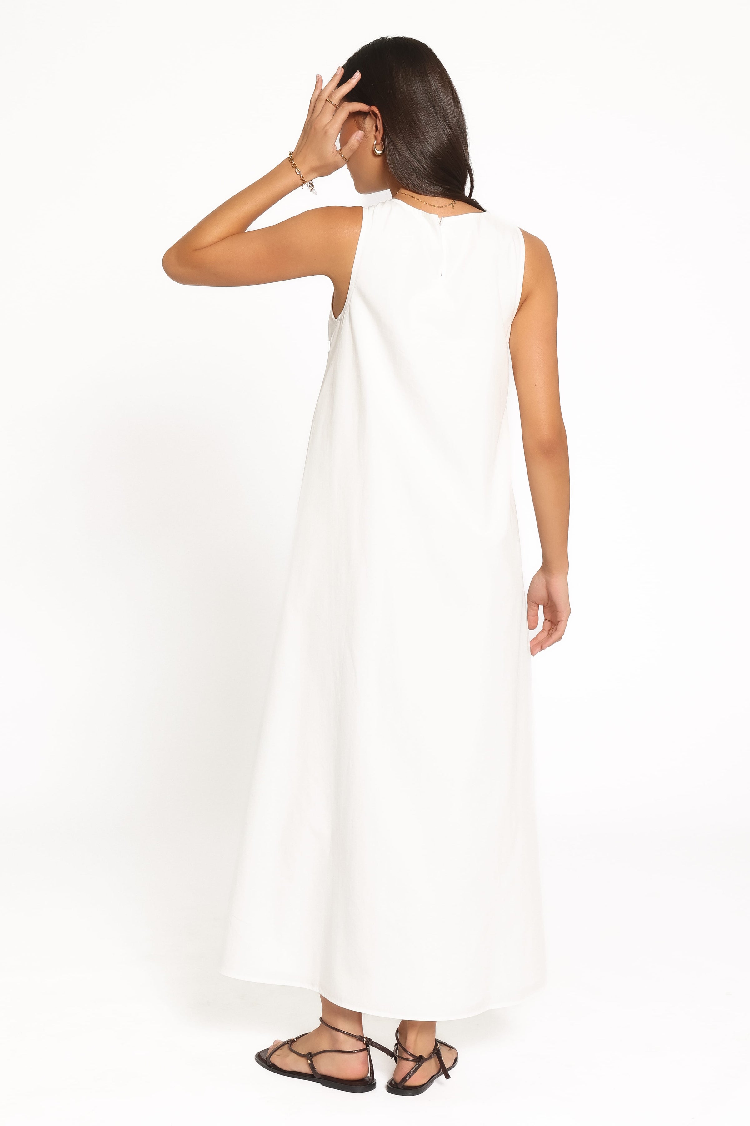 lorinda maxi dress Princess Polly LORINDA MAXI DRESS WHITE Size 4 - $45 (40% Off Retail)