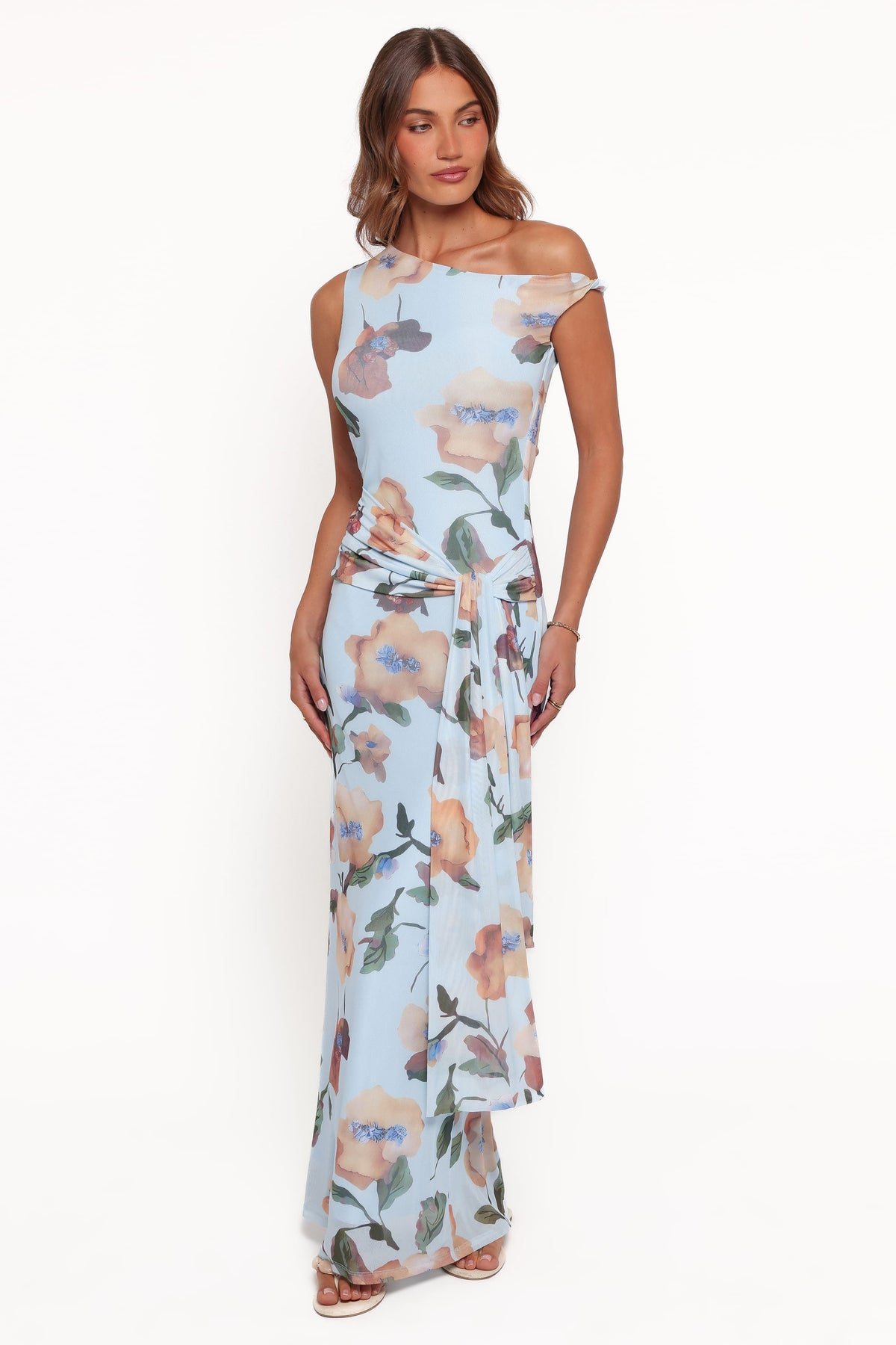 DRESSES Loulani Maxi Dress - Pale Blue Floral