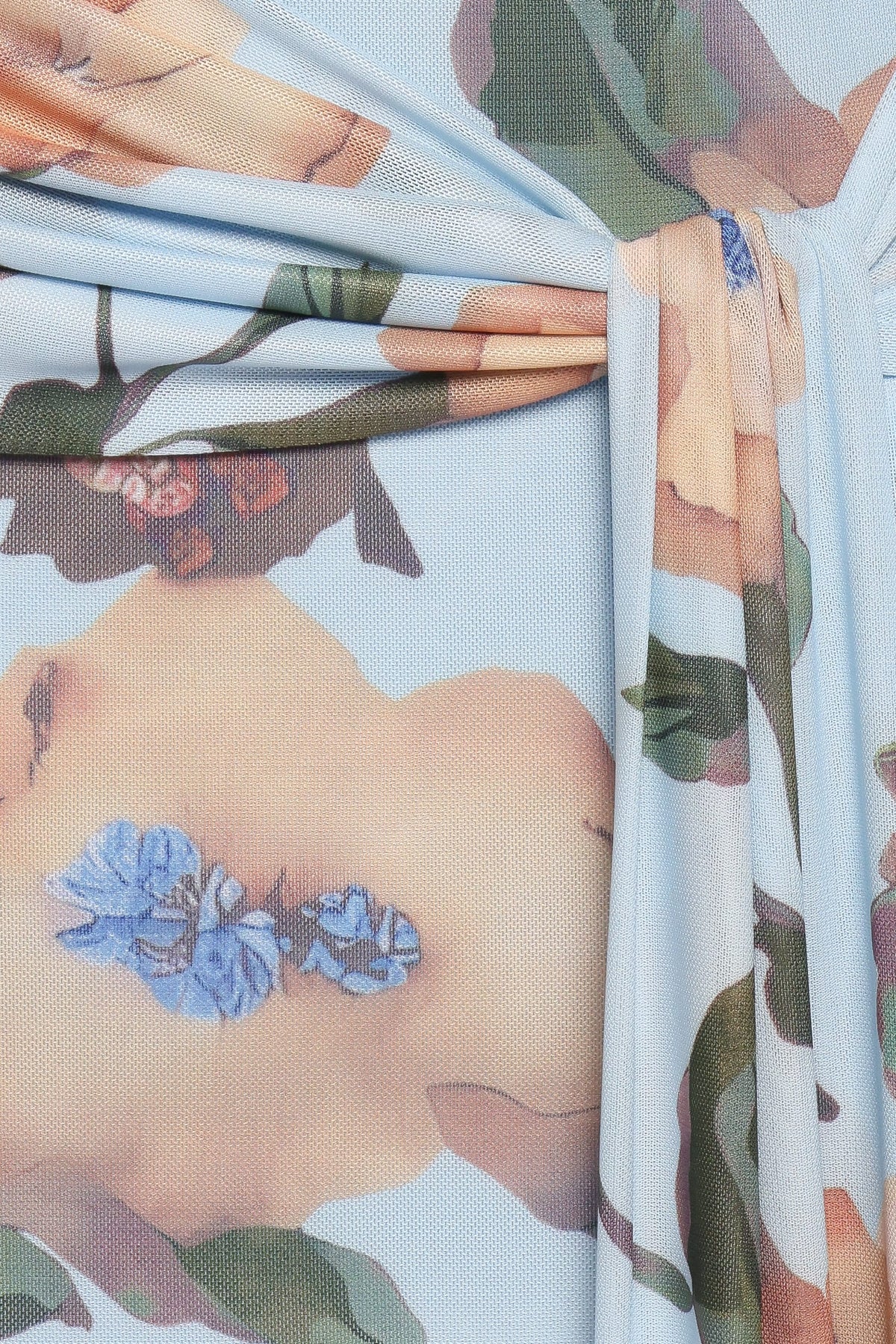 DRESSES Loulani Maxi Dress - Pale Blue Floral
