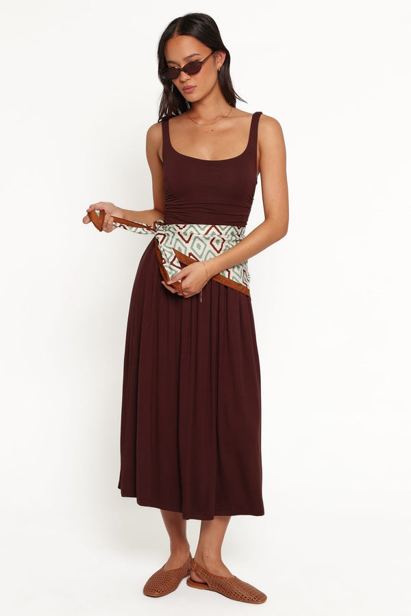 DRESSES Loxley Maxi Dress - Brown