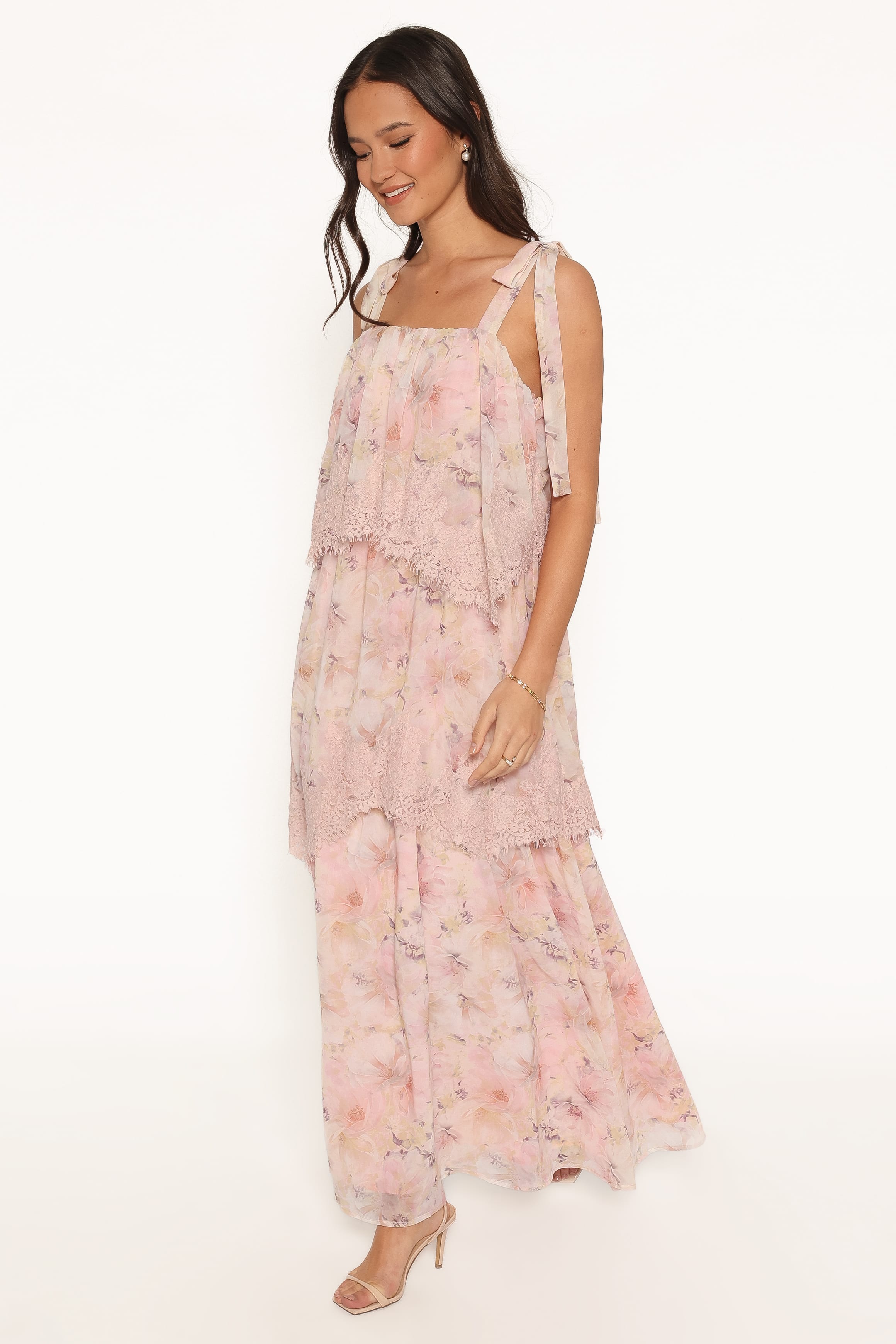 DRESSES Lunella Maxi Dress - Pink Floral