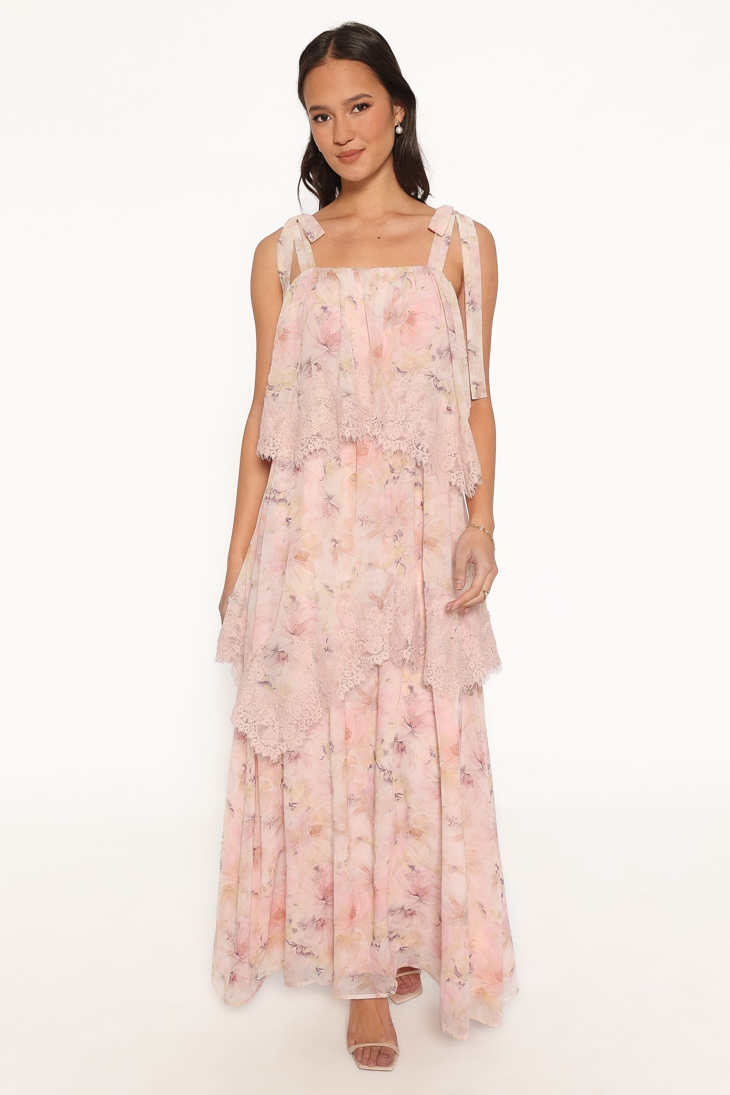 DRESSES Lunella Maxi Dress - Pink Floral