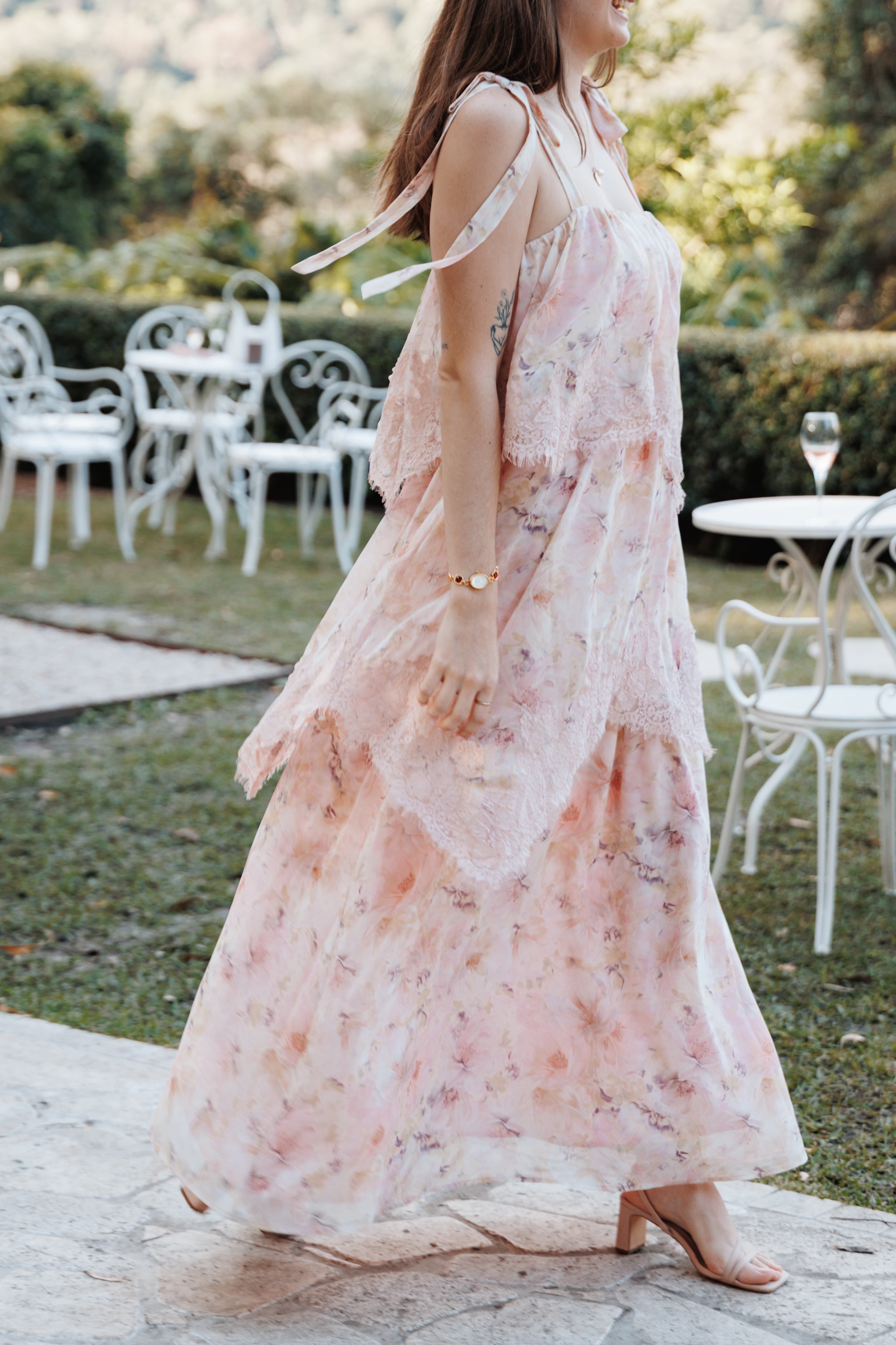 DRESSES Lunella Maxi Dress - Pink Floral