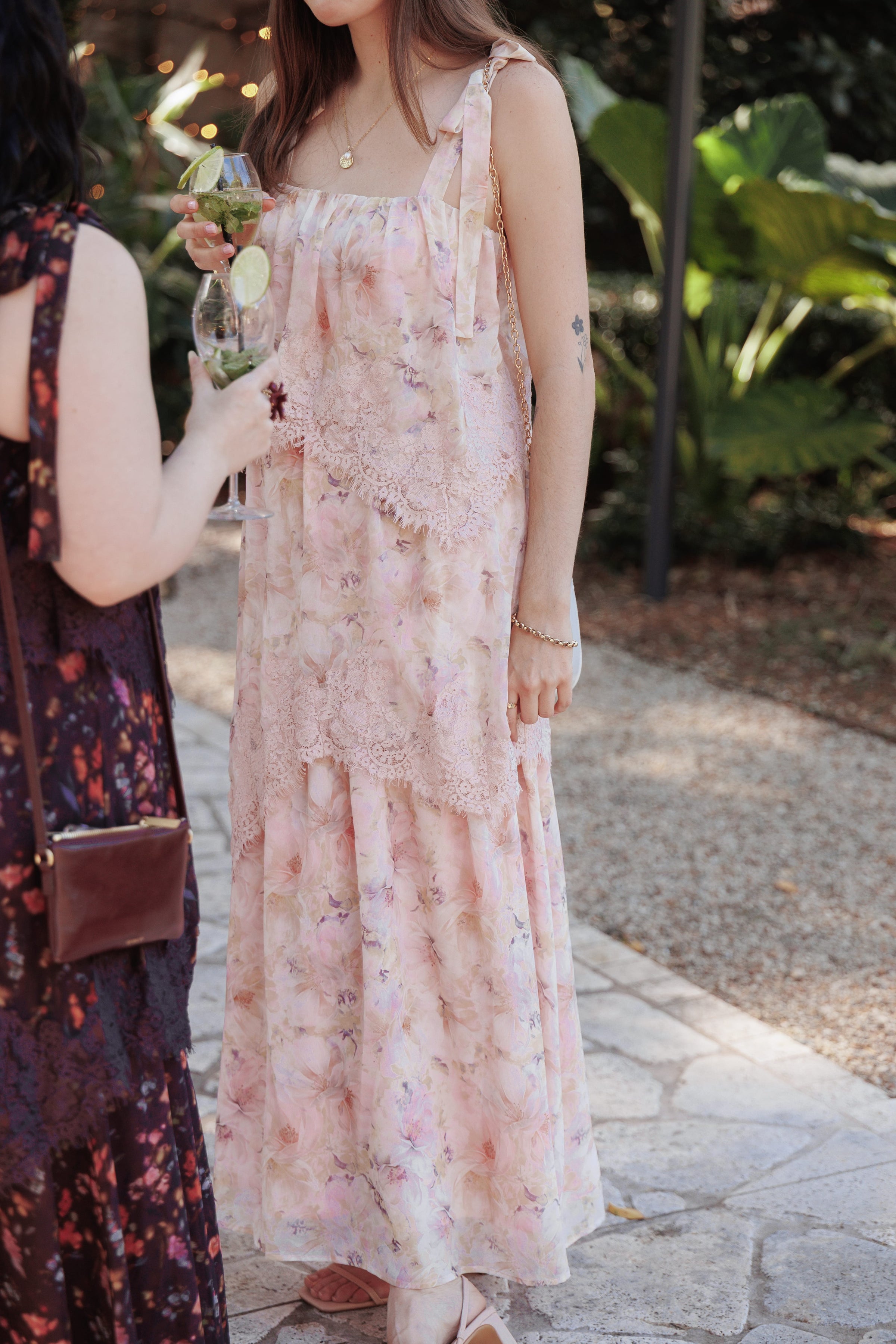 DRESSES Lunella Maxi Dress - Pink Floral
