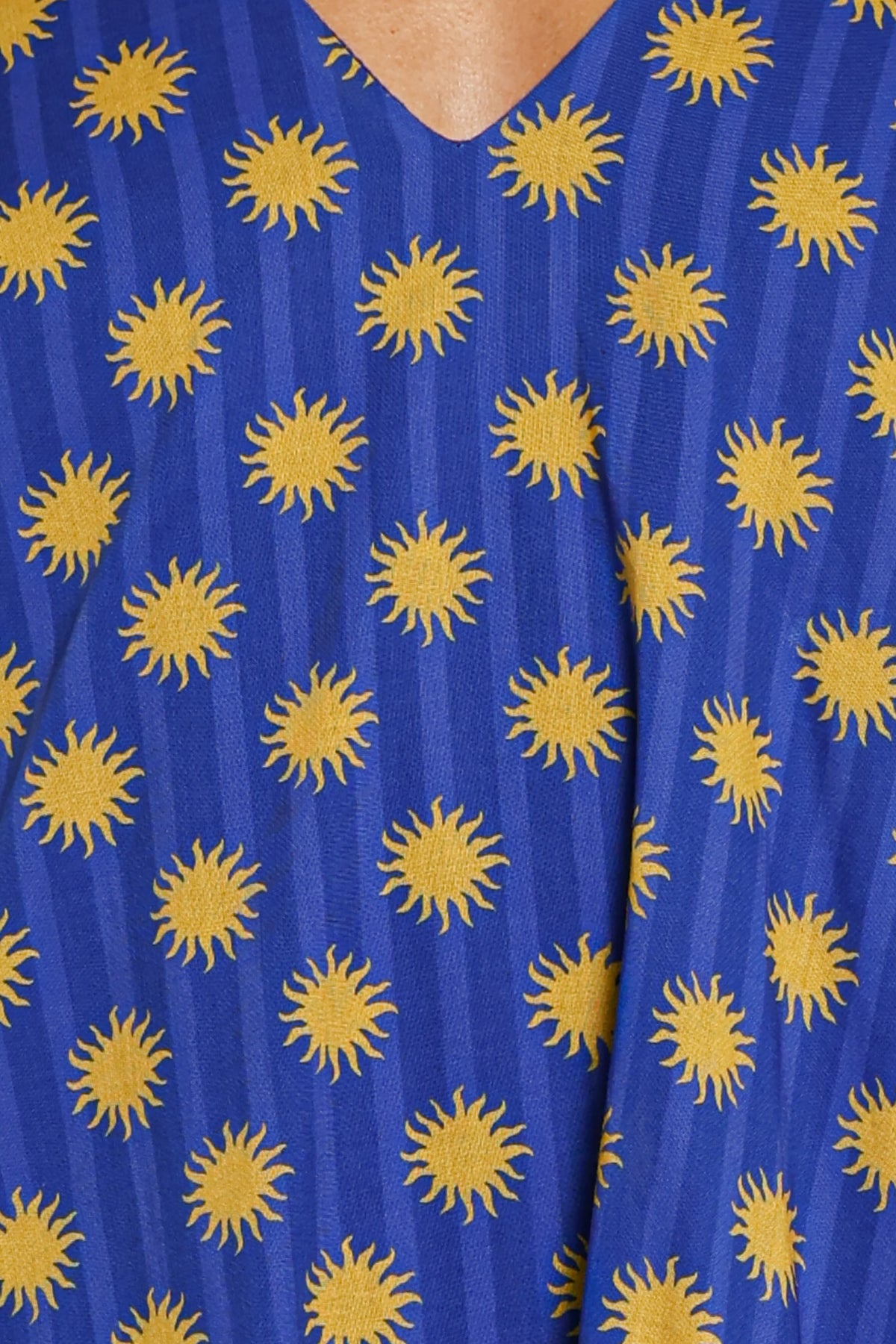 DRESSES Lunelle Maxi Dress - Blue Yellow Sun