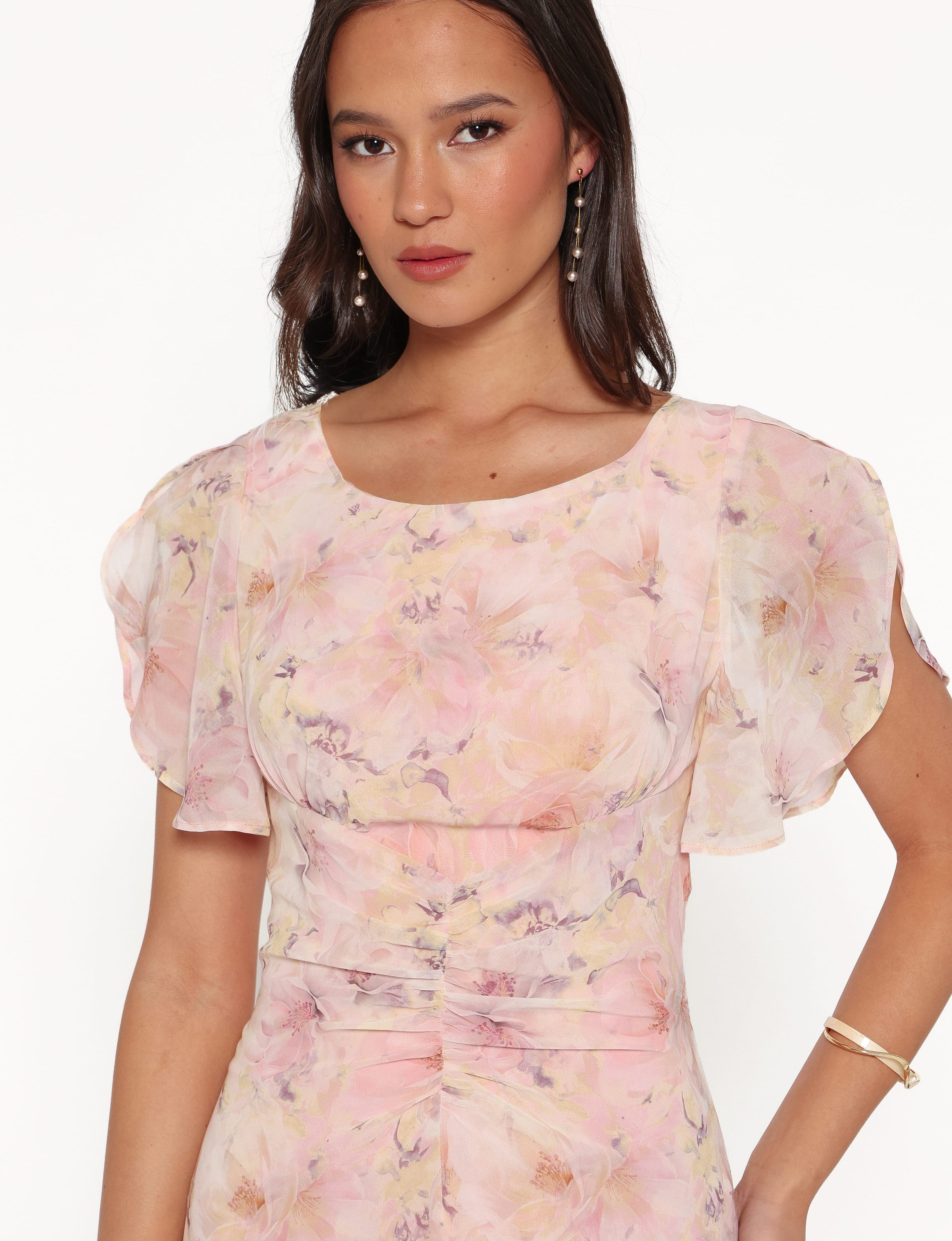 DRESSES Magdalena Maxi Dress - Pink Floral