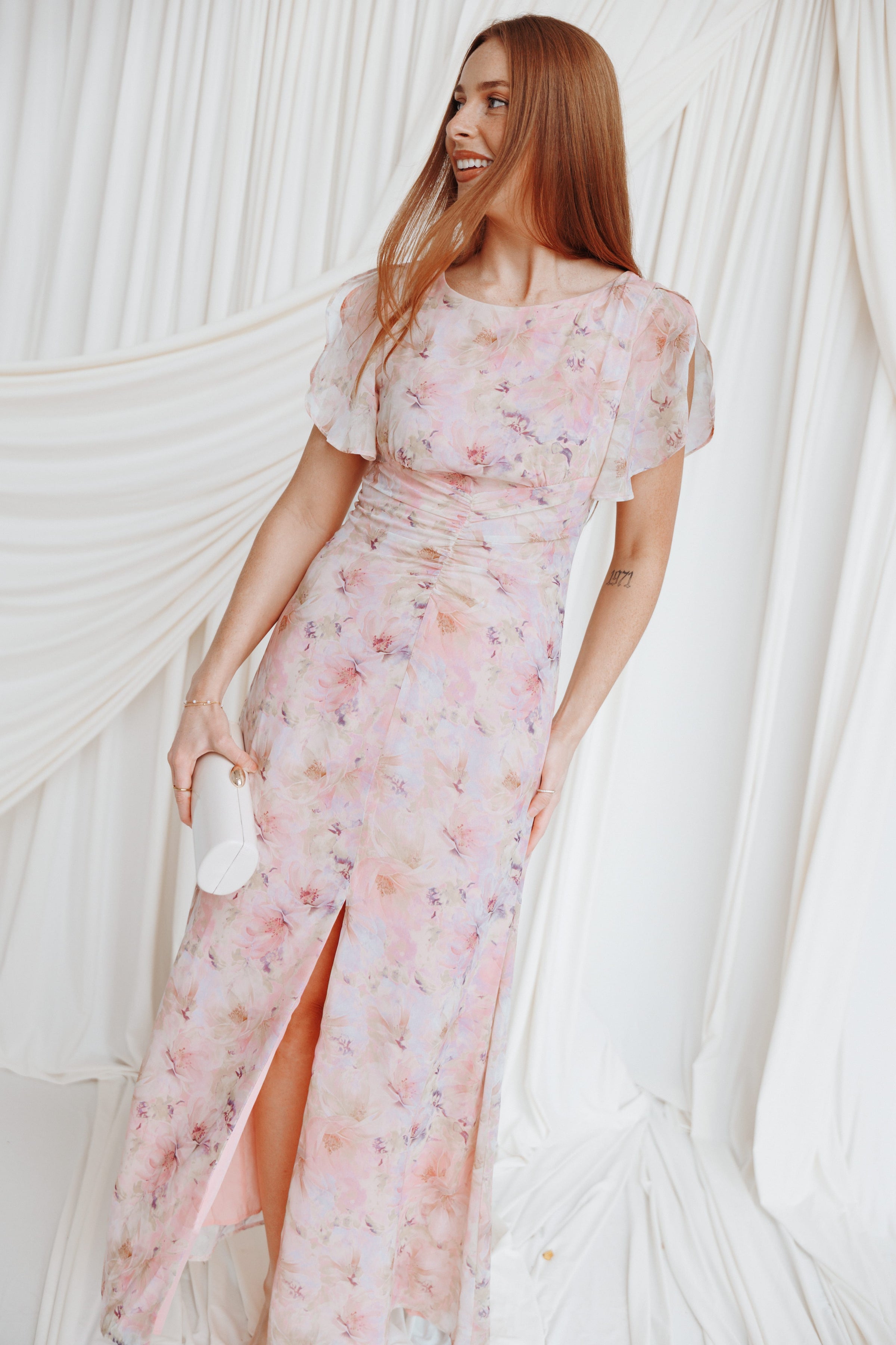 DRESSES Magdalena Maxi Dress - Pink Floral