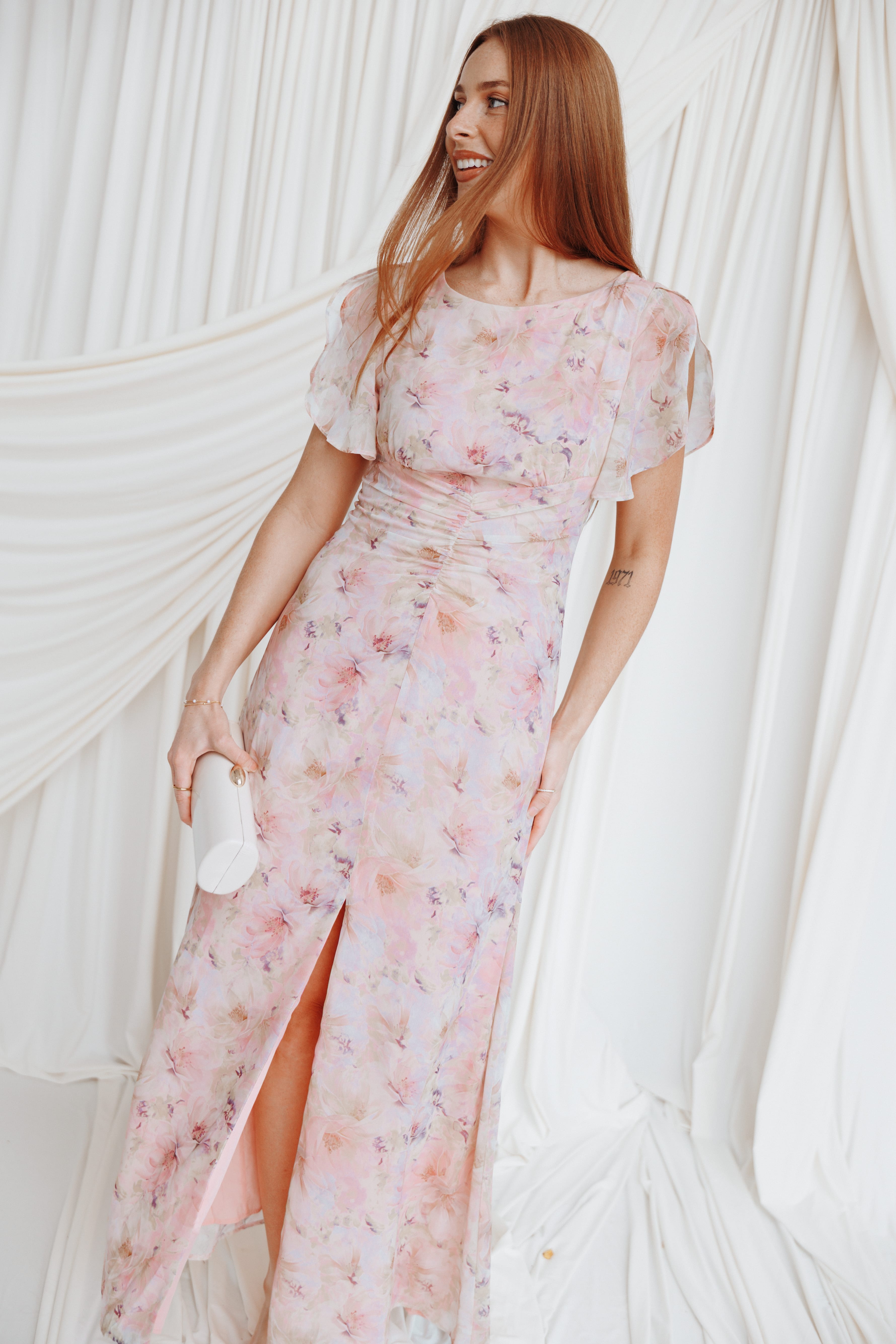 DRESSES Magdalena Maxi Dress - Pink Floral