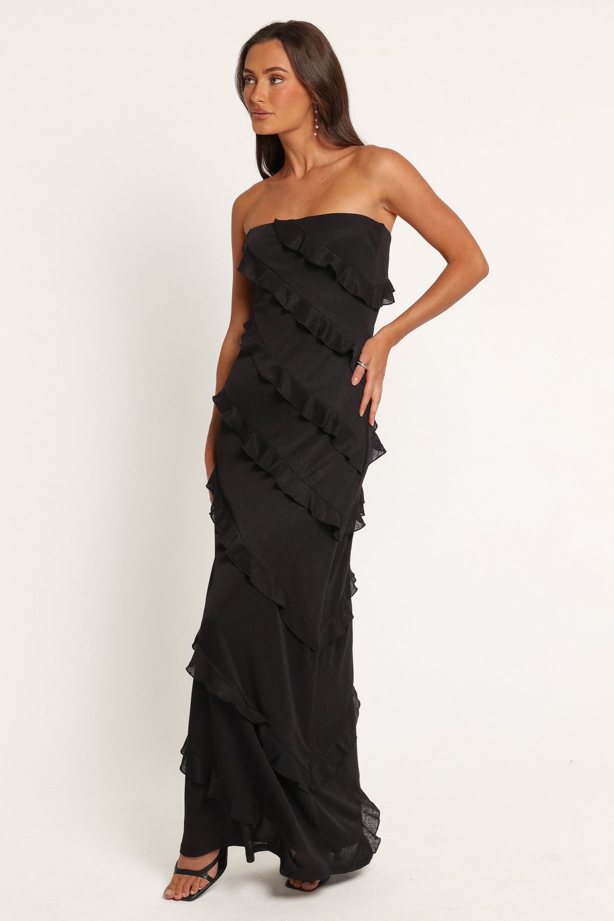 DRESSES Malaya Strapless Maxi Dress - Black