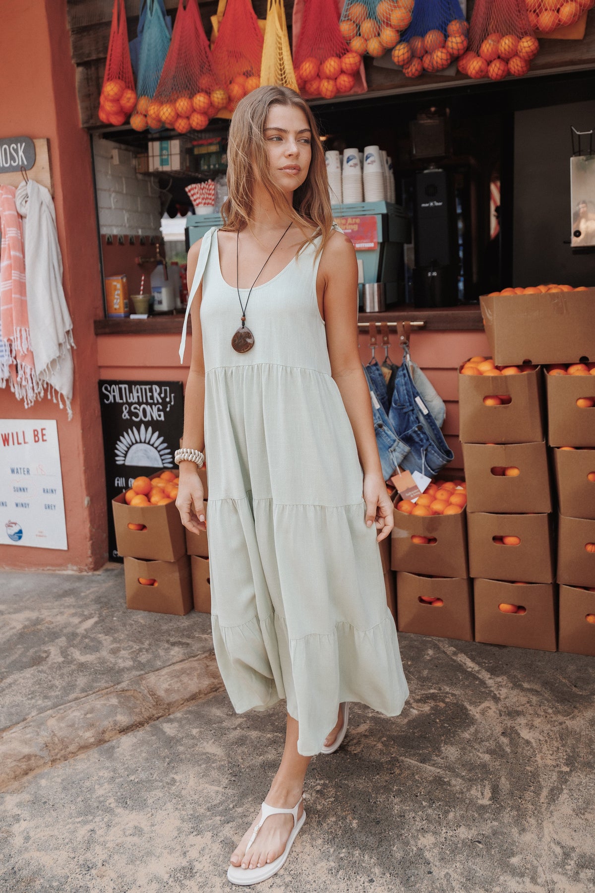 DRESSES Marcy Midi Dress - Green