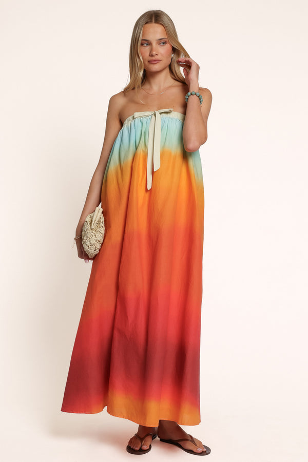 DRESSES Maristela Maxi Dress - Orange Sunset