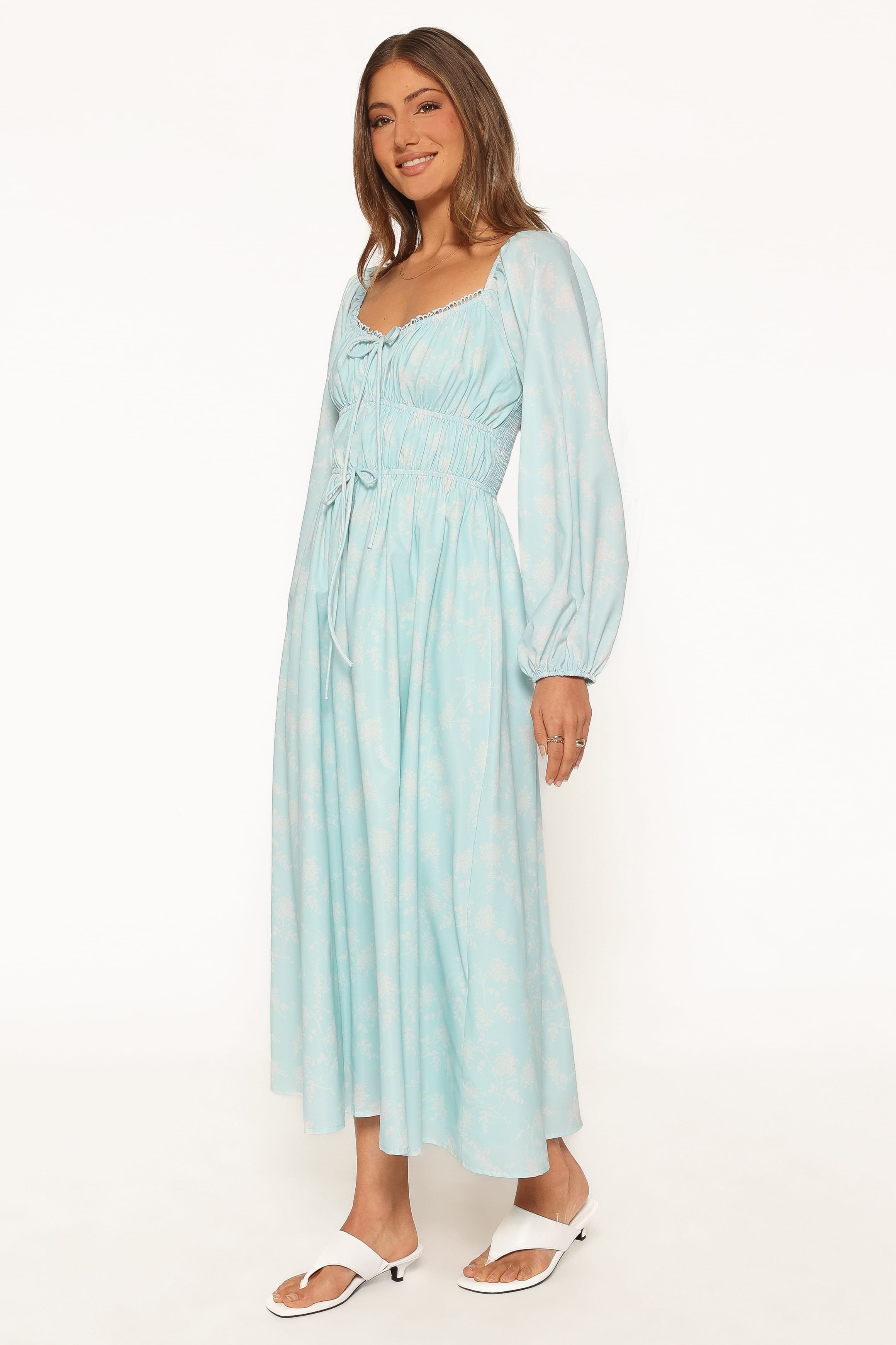 DRESSES Maureen Maxi Dress - Green Spring Ditsy