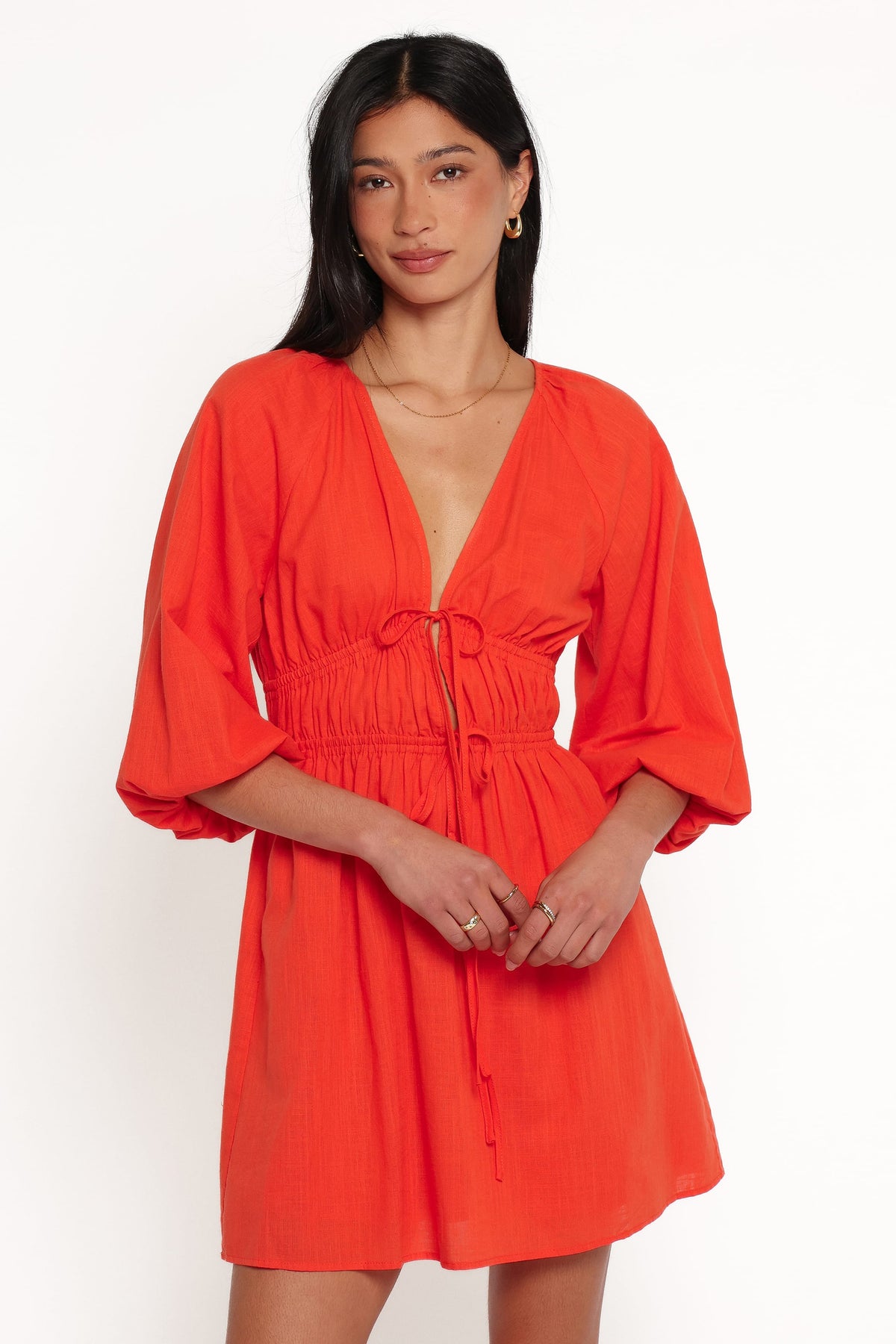 DRESSES Melena Mini Dress - Orange