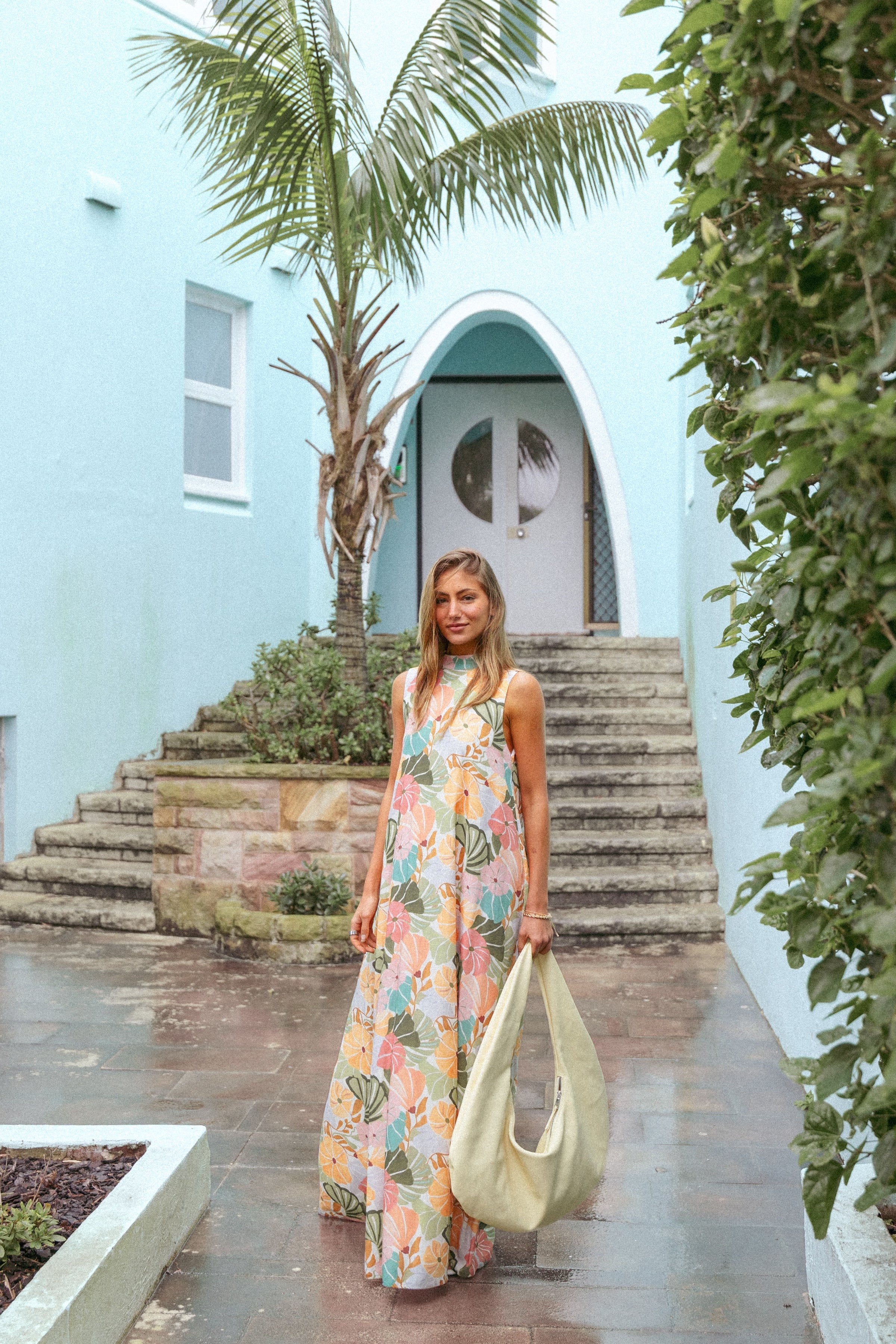 DRESSES Mindie Maxi Dress - Retro Orange Floral