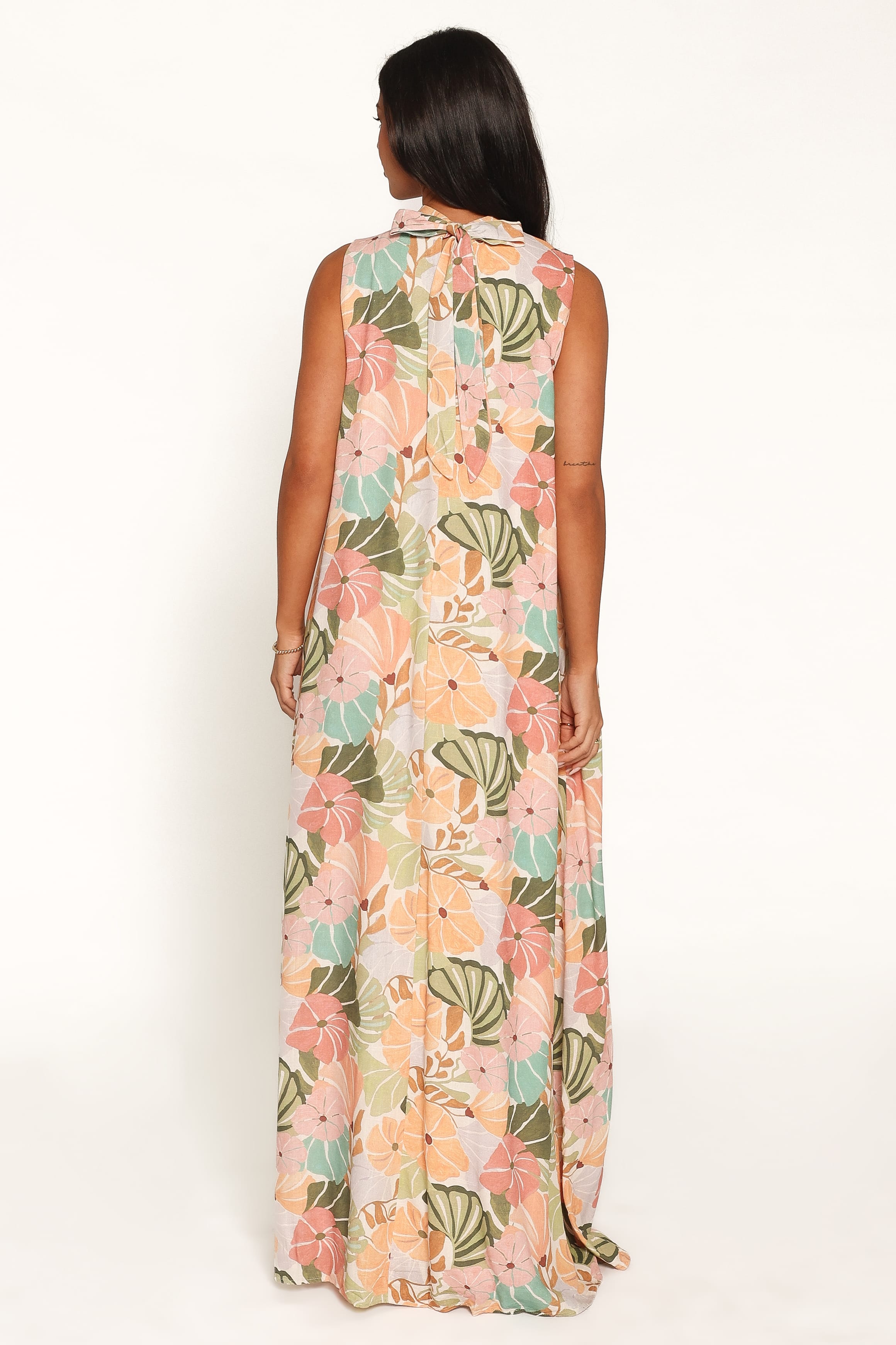 DRESSES Mindie Maxi Dress - Retro Orange Floral