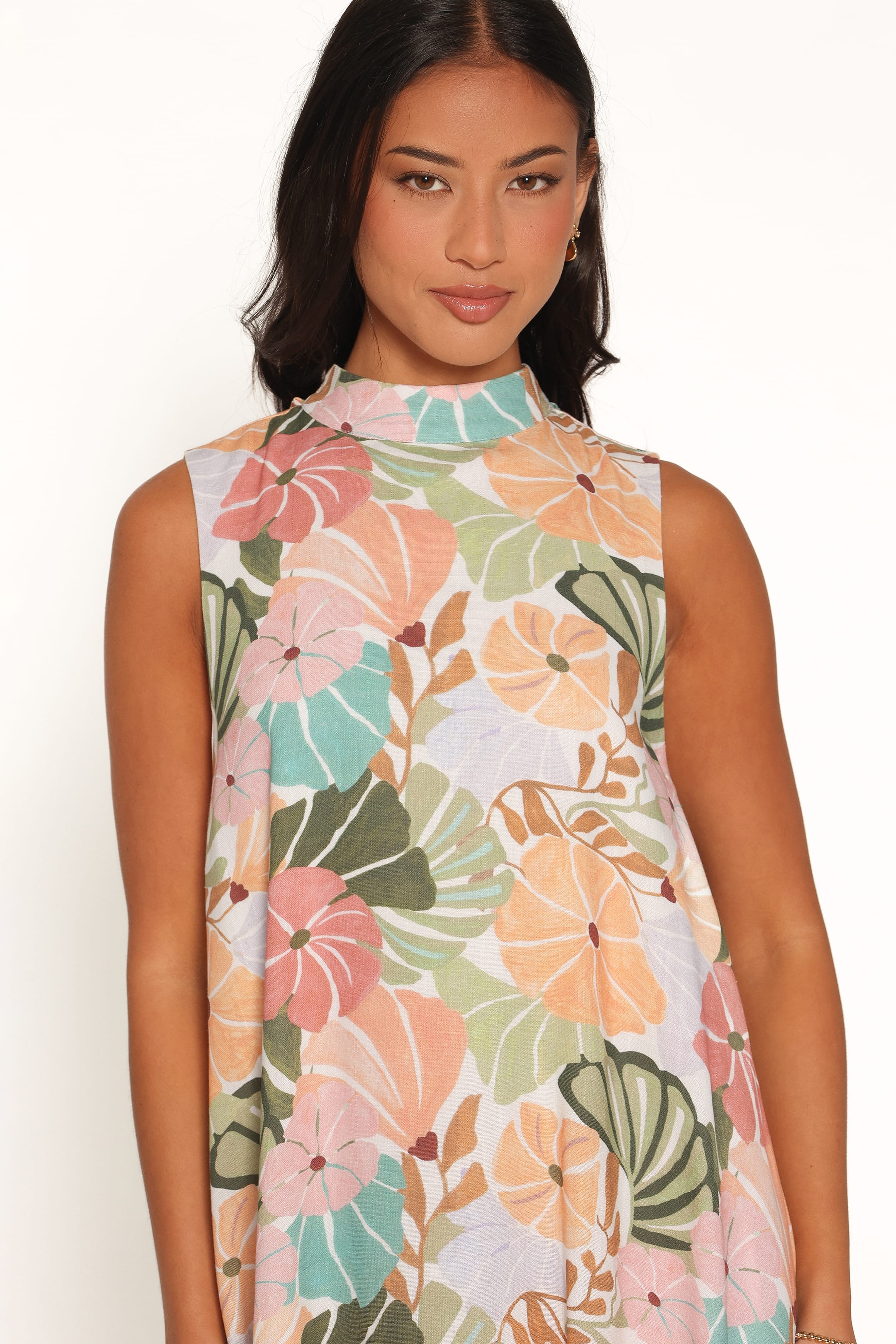DRESSES Mindie Maxi Dress - Retro Orange Floral