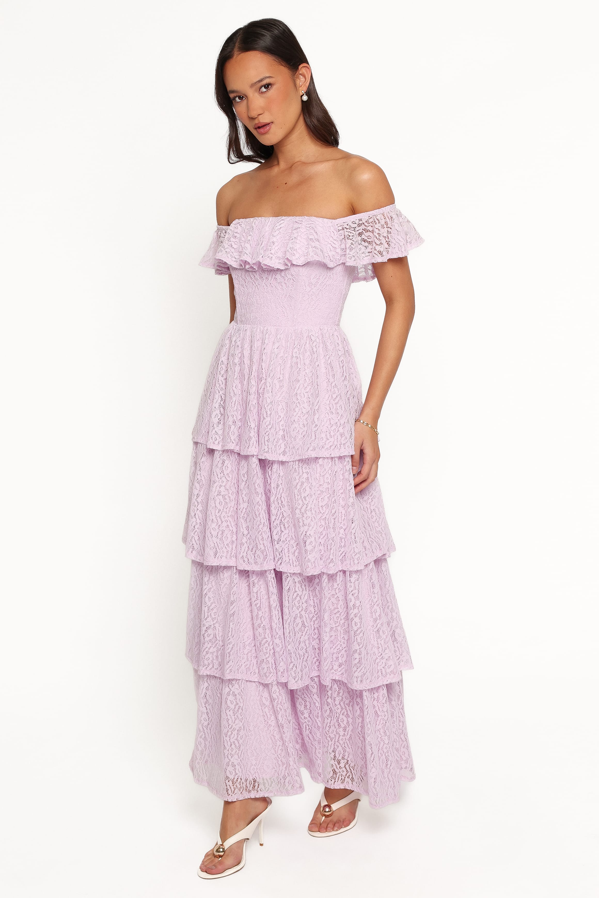 DRESSES Miravelle Maxi Dress - Lilac Lace