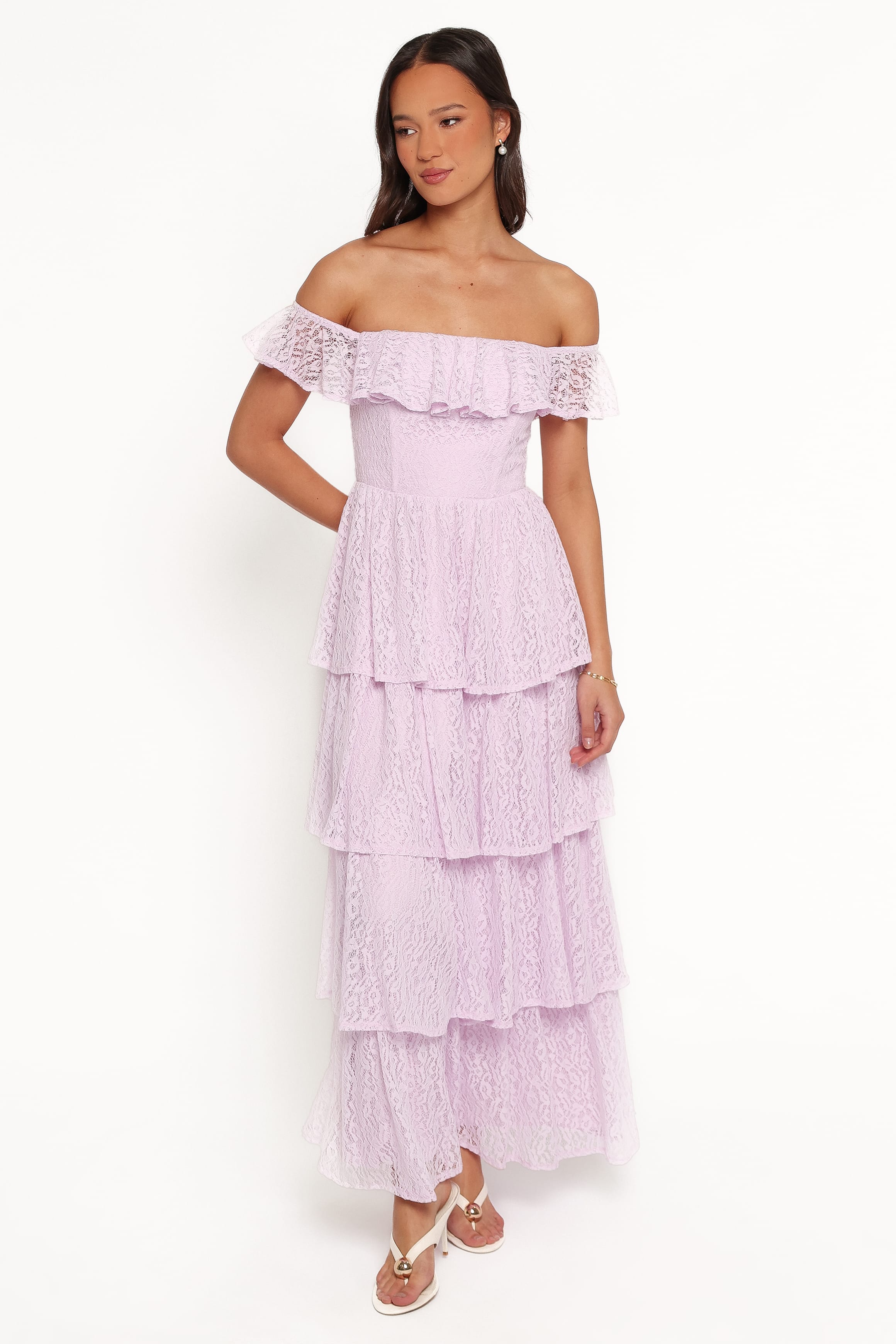 DRESSES Miravelle Maxi Dress - Lilac Lace