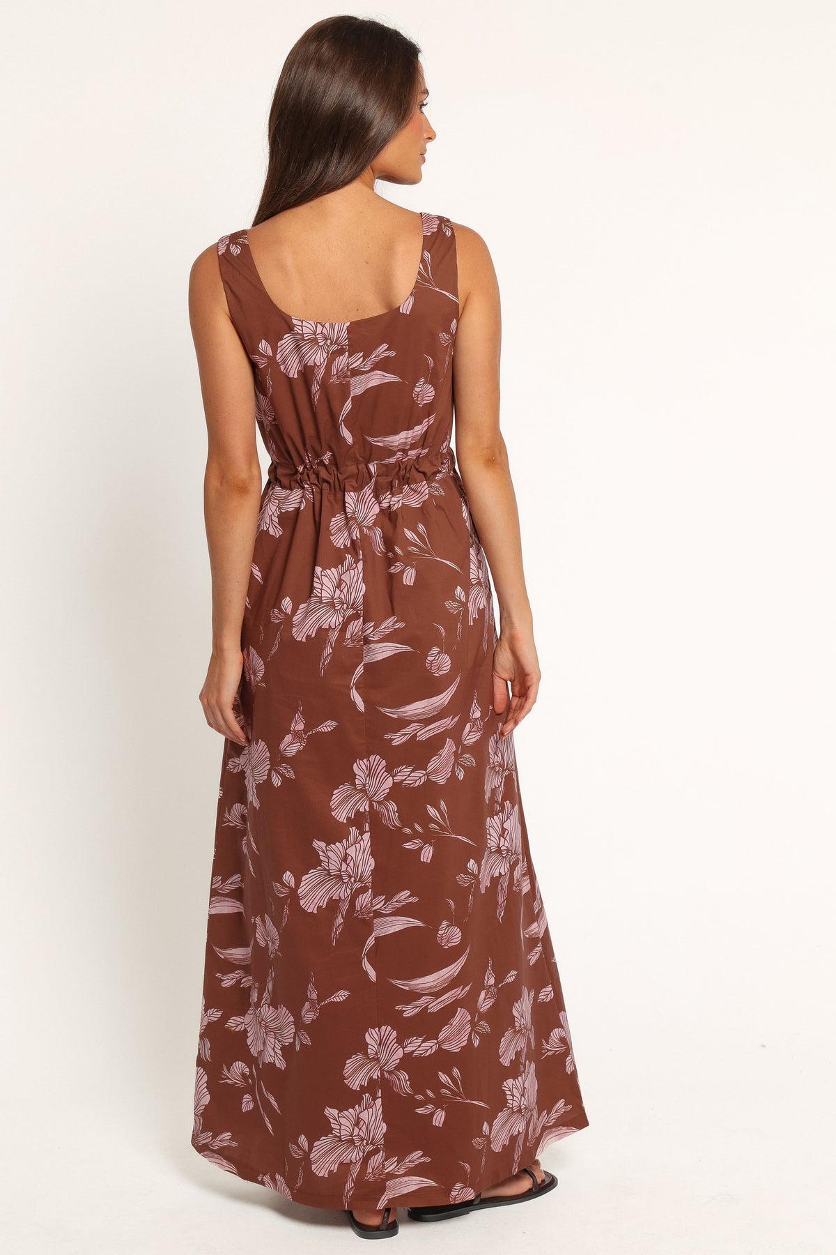 DRESSES Mulana Maxi Dress - Brown Floral