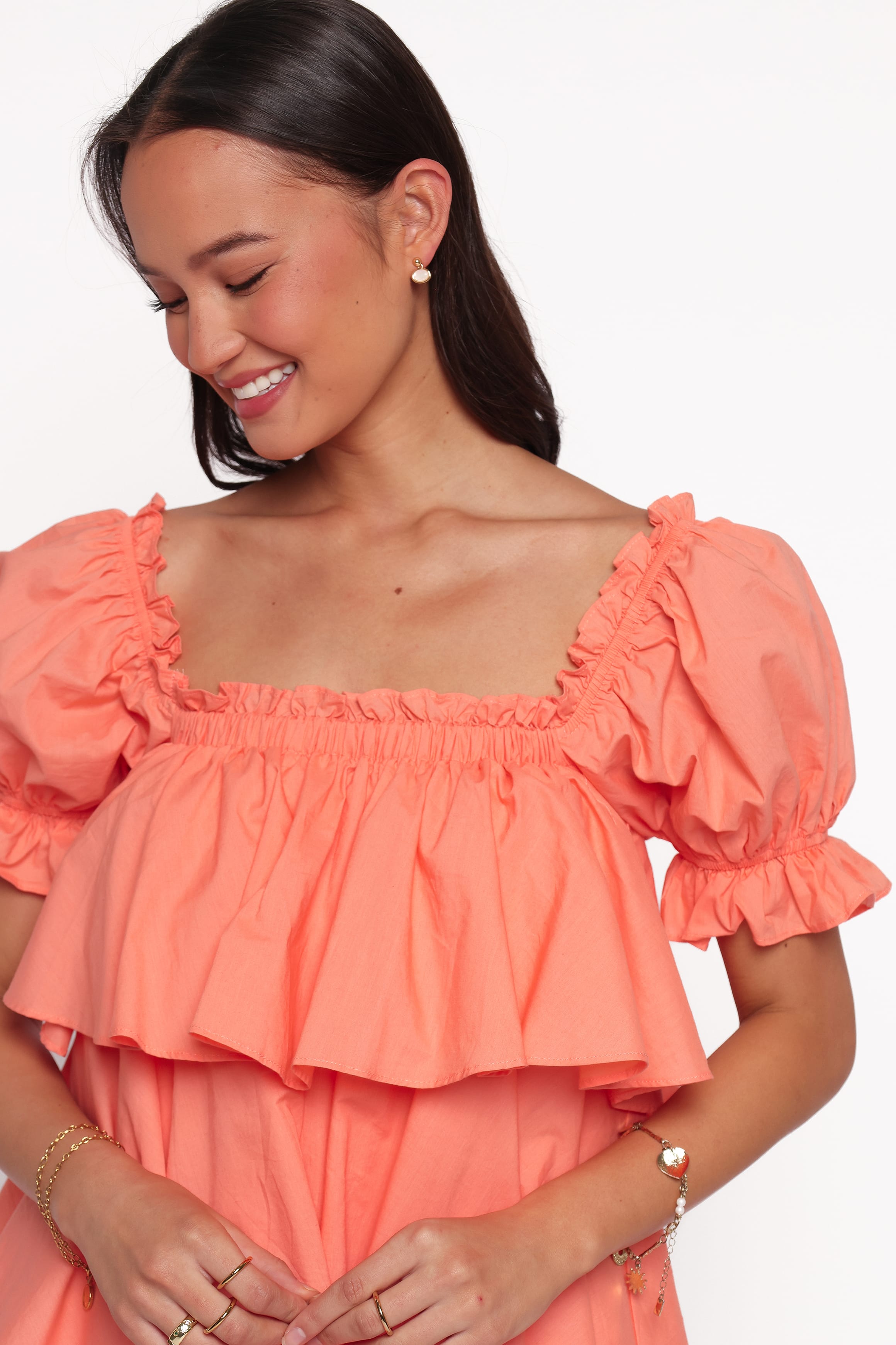 DRESSES Naya Mini Dress - Coral