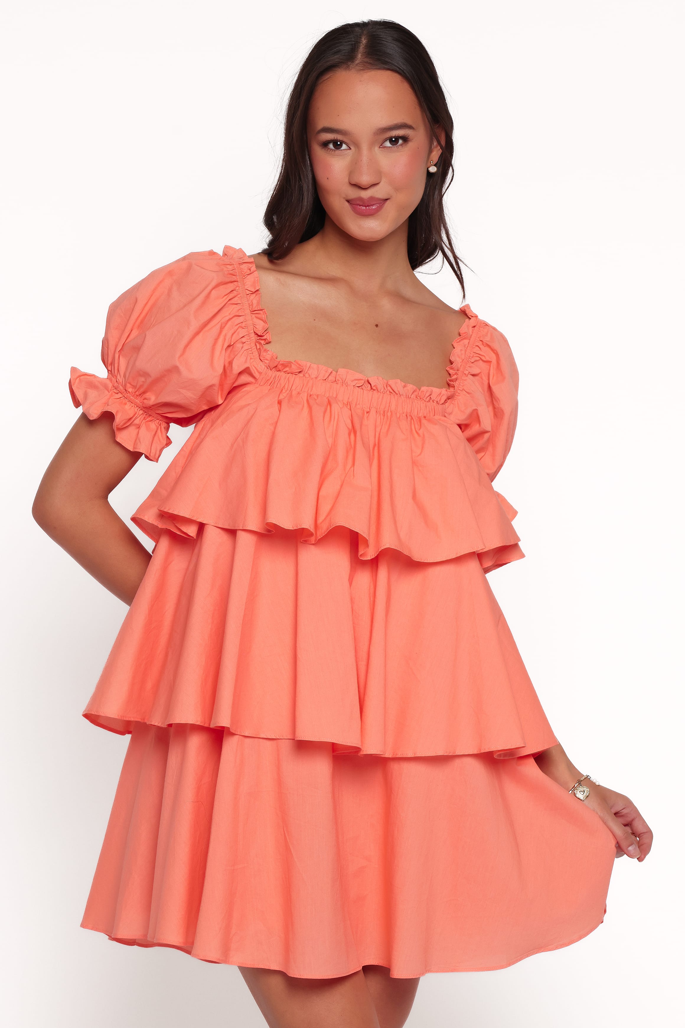 DRESSES Naya Mini Dress - Coral