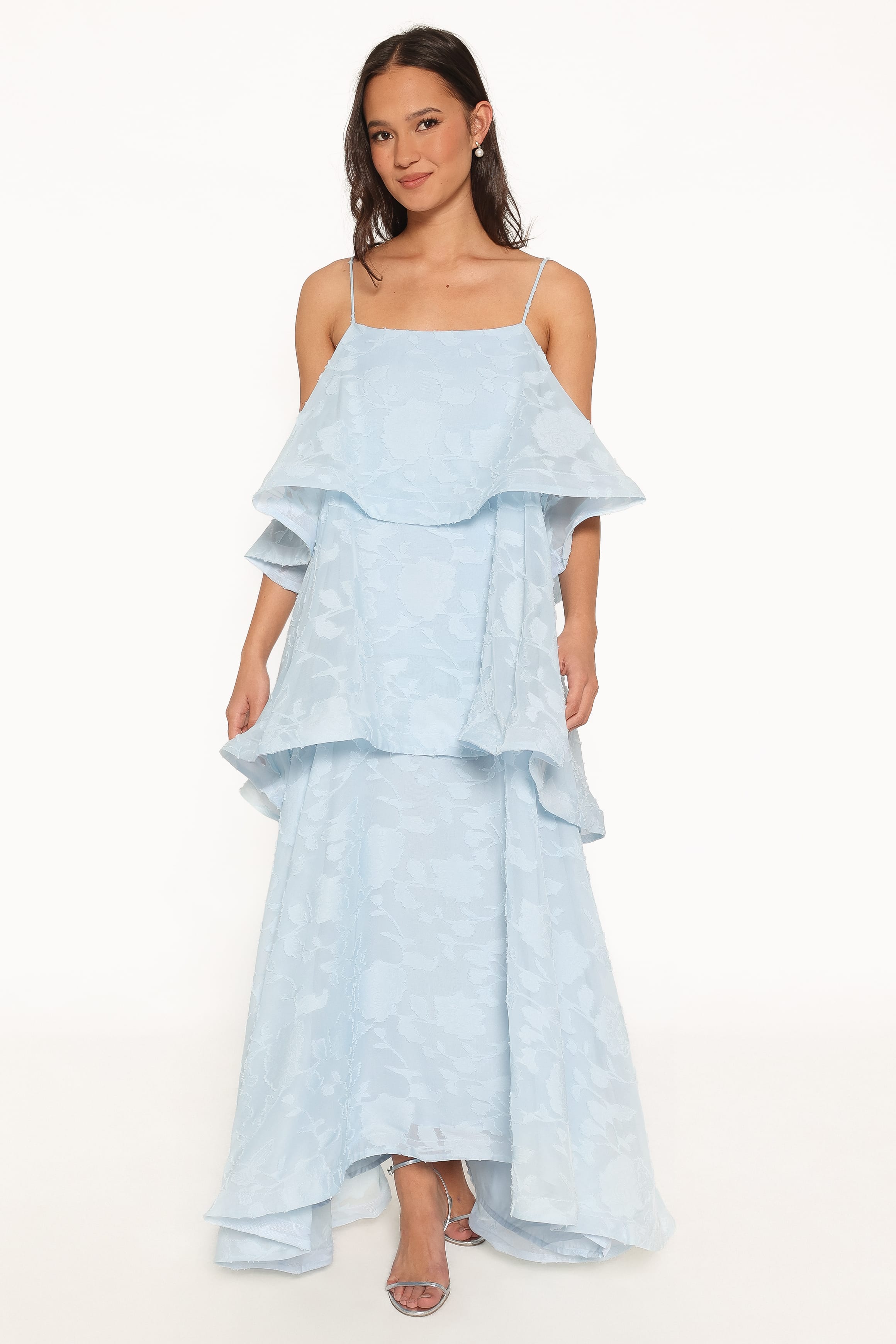 DRESSES Nerissa Maxi Dress - Pale Blue