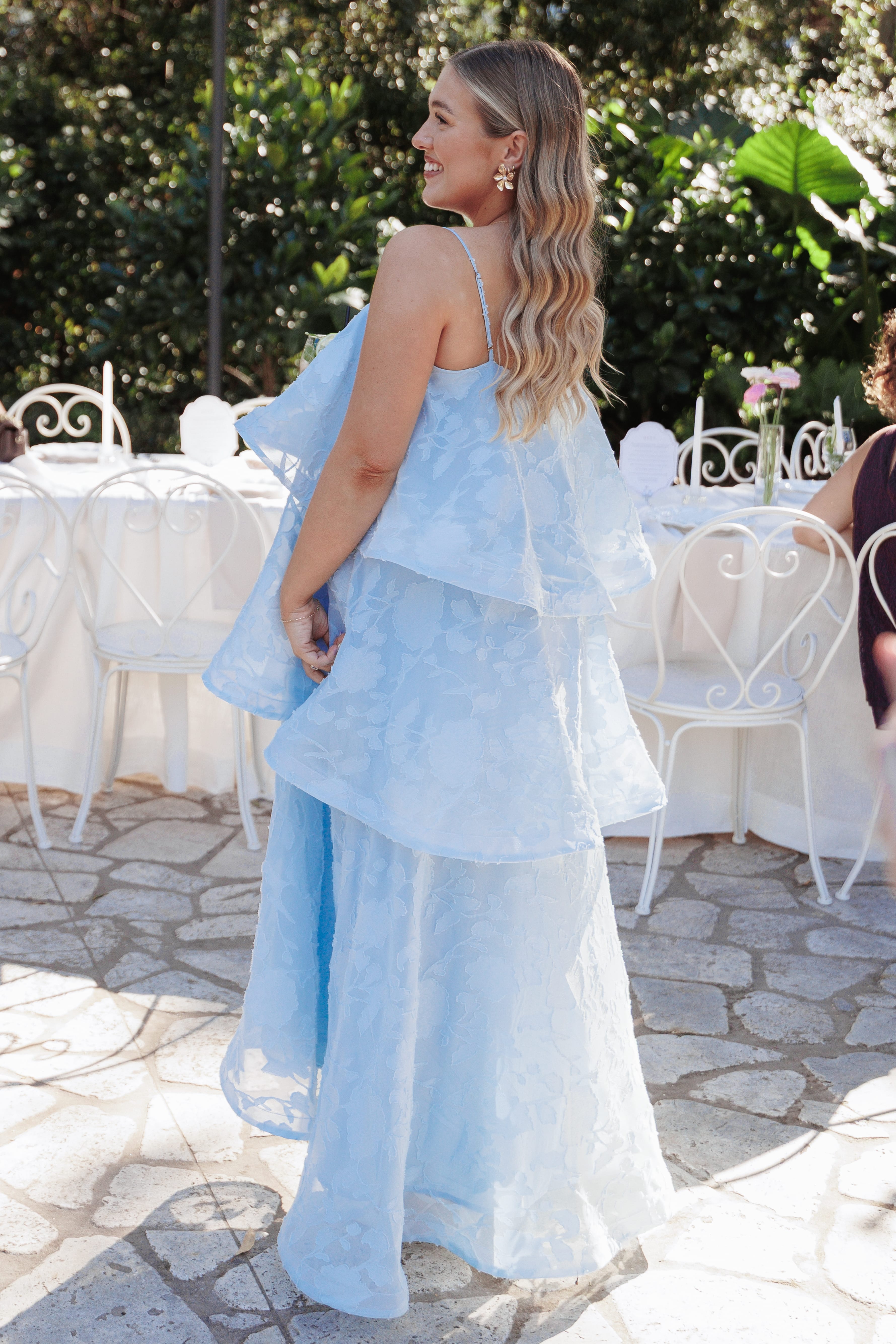 DRESSES Nerissa Maxi Dress - Pale Blue