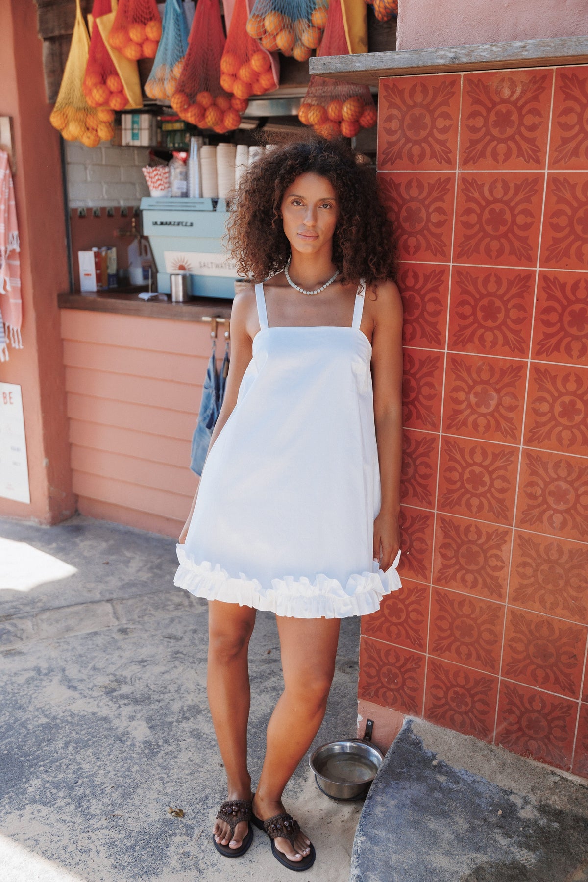 DRESSES Norella Mini Dress - White