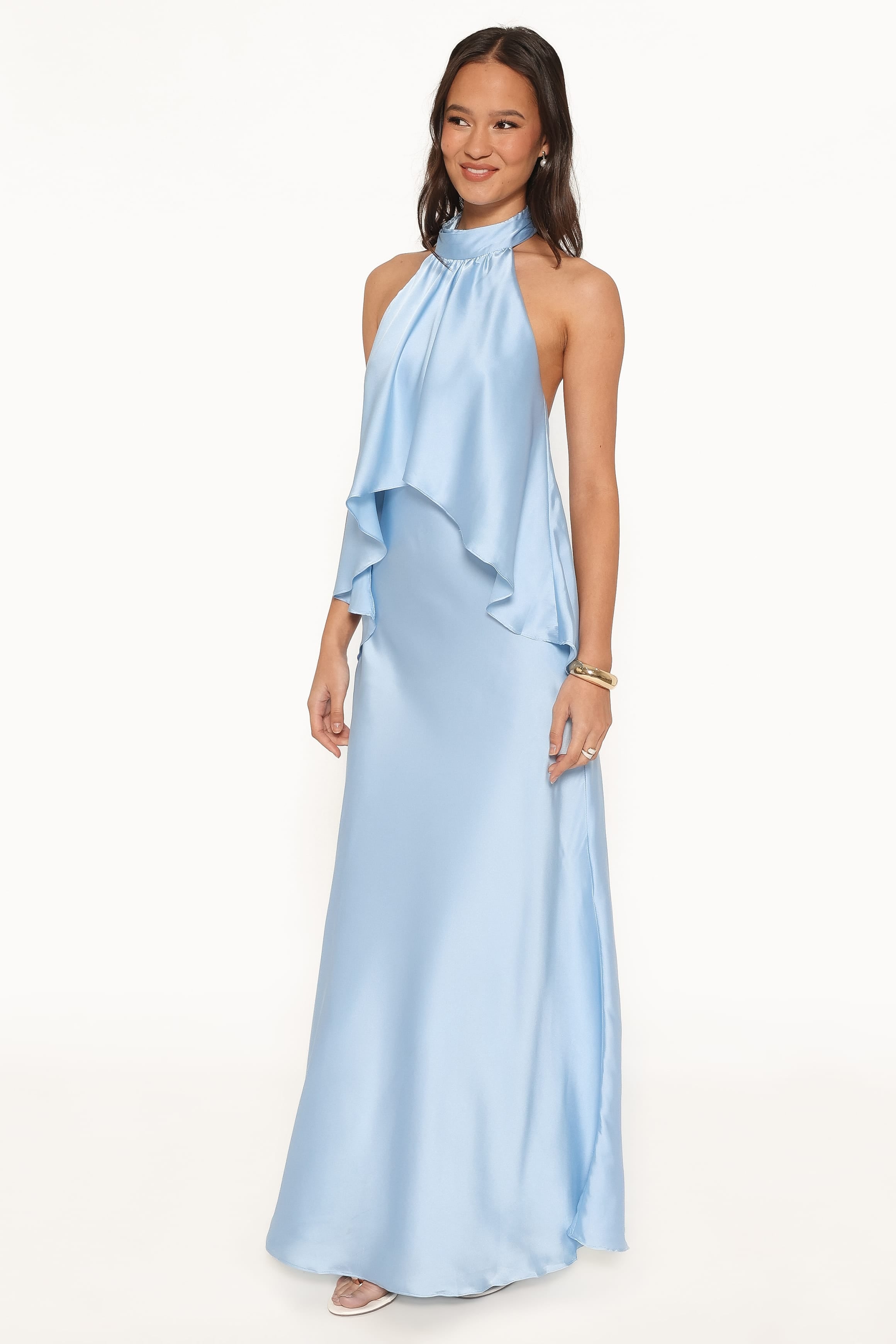 DRESSES Nyomi Maxi Dress - Pale Blue
