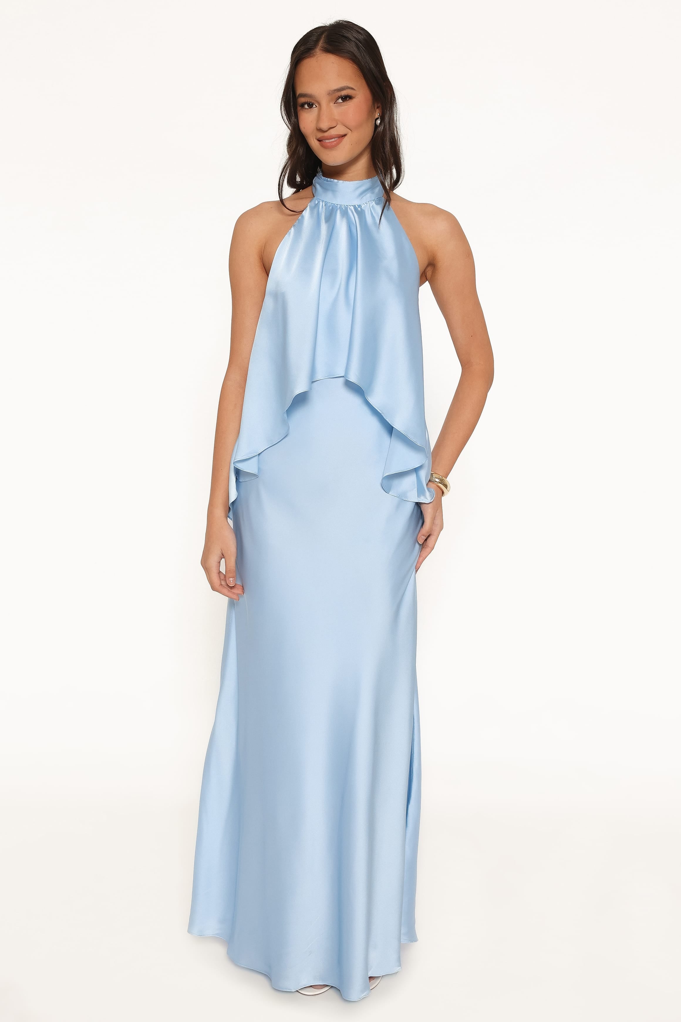 DRESSES Nyomi Maxi Dress - Pale Blue