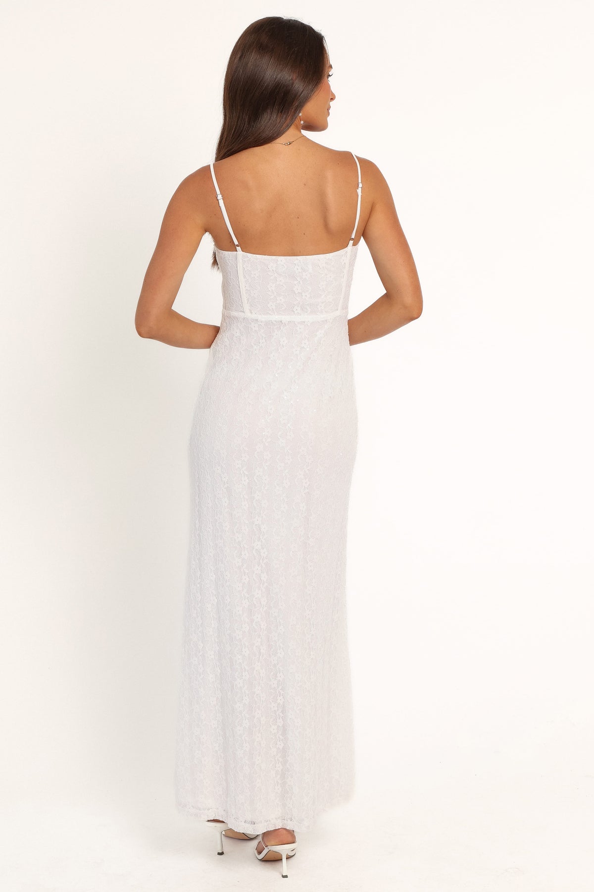 DRESSES Oakyn Lace Maxi Dress - Cream