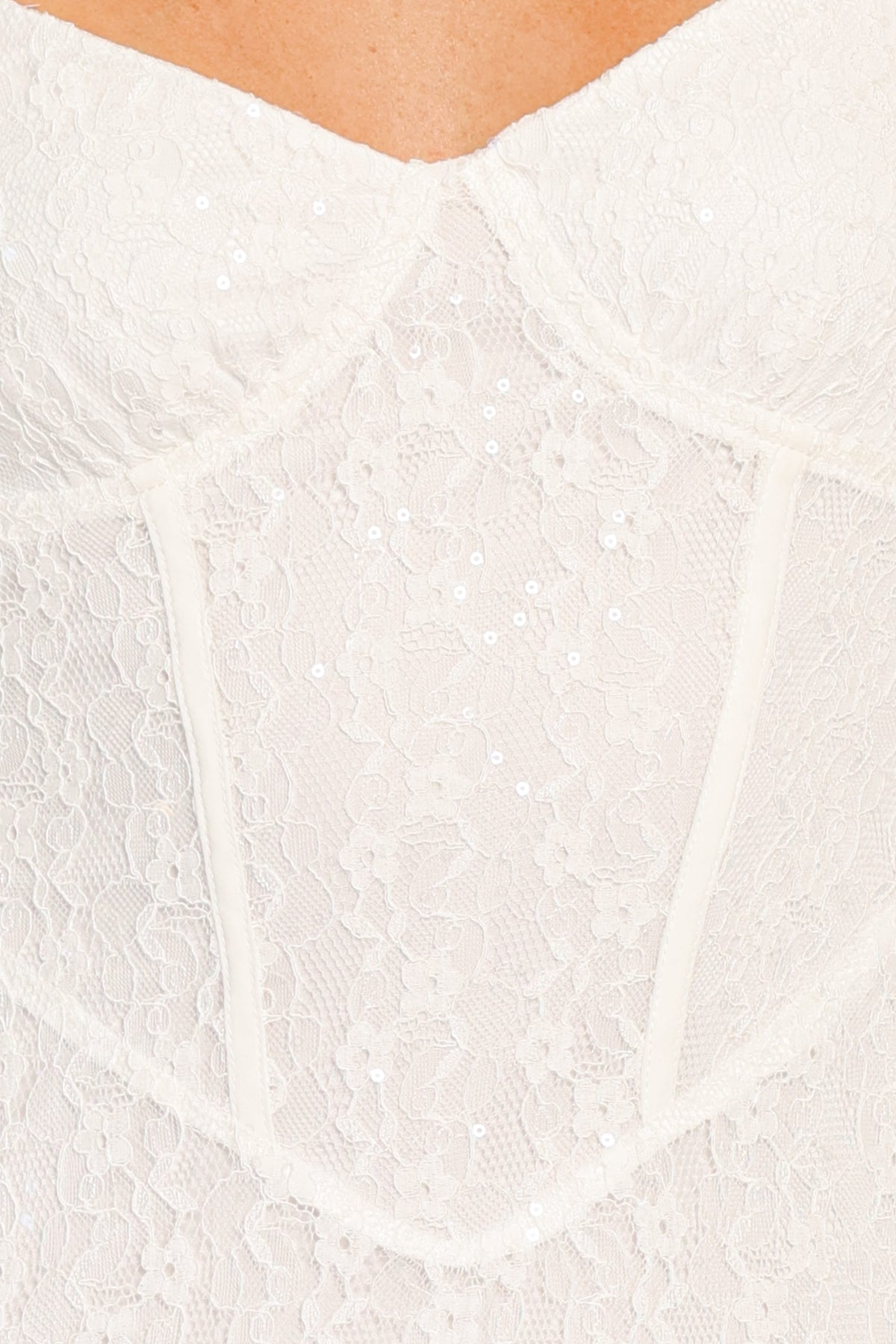 DRESSES Oakyn Lace Maxi Dress - Cream