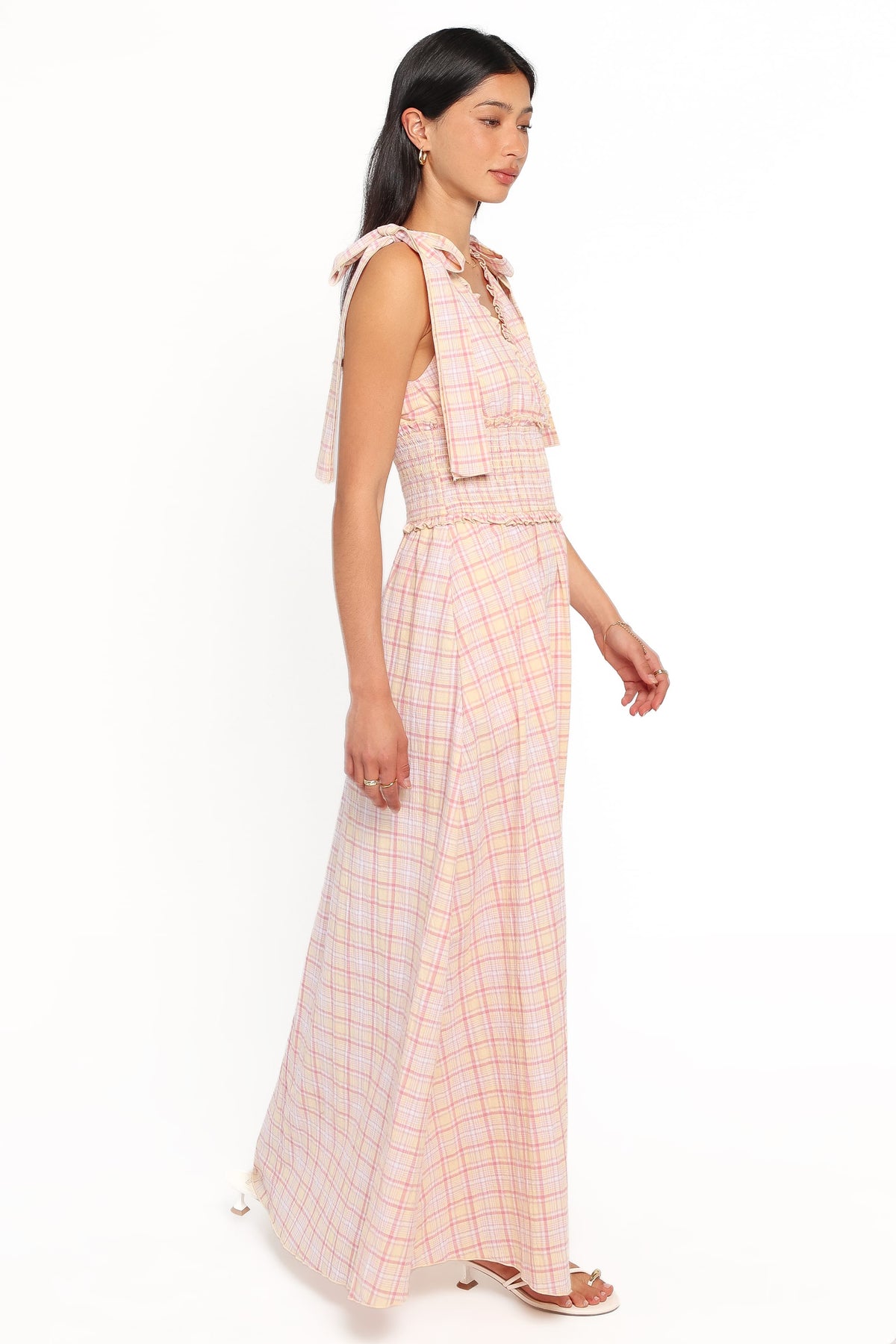 DRESSES Ohara Maxi Dress - Yellow Gingham