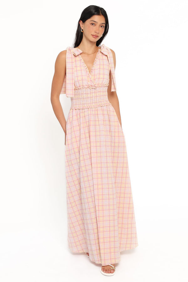 DRESSES Ohara Maxi Dress - Yellow Gingham