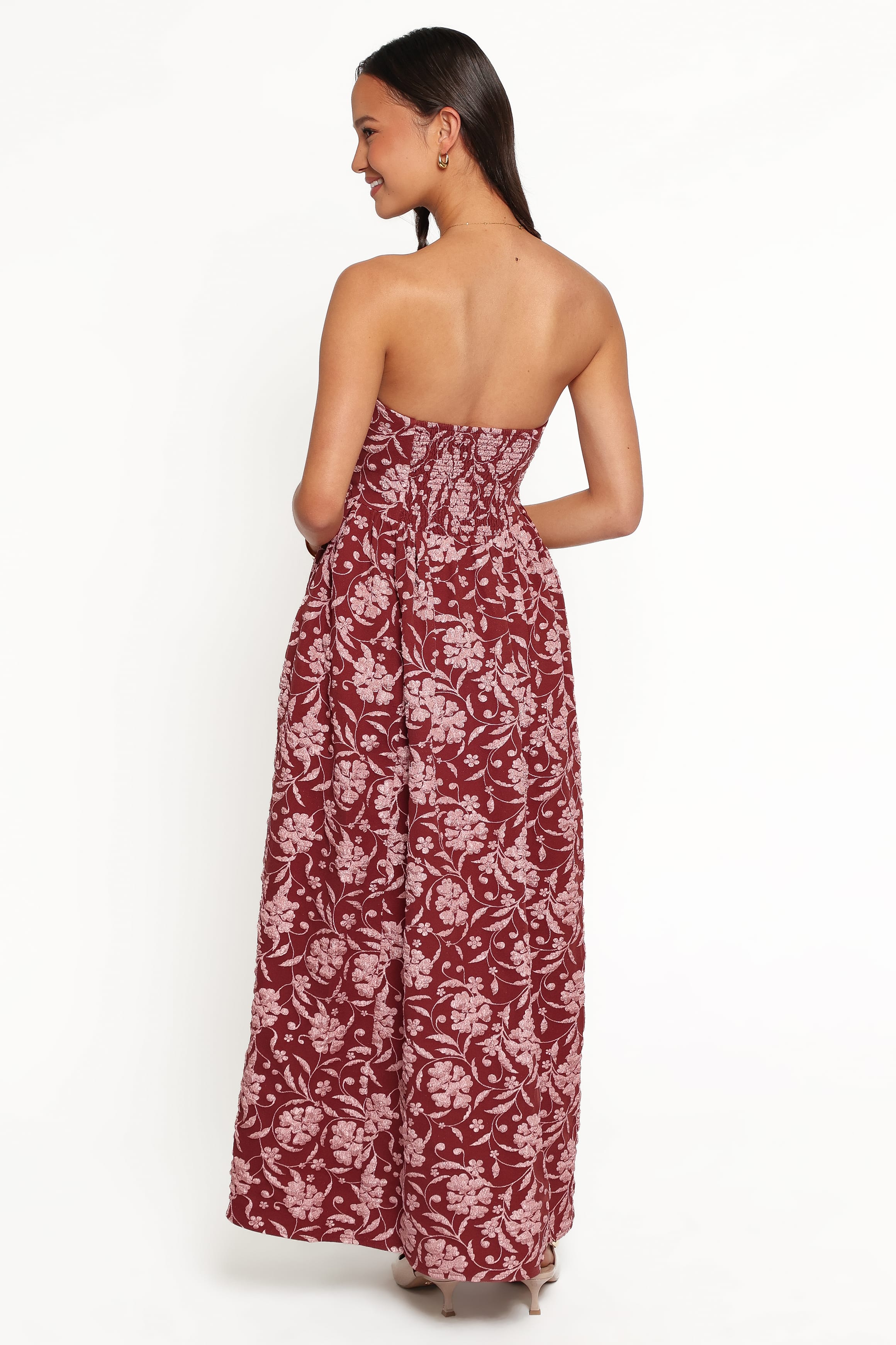 DRESSES Orabella Maxi Dress - Red Floral