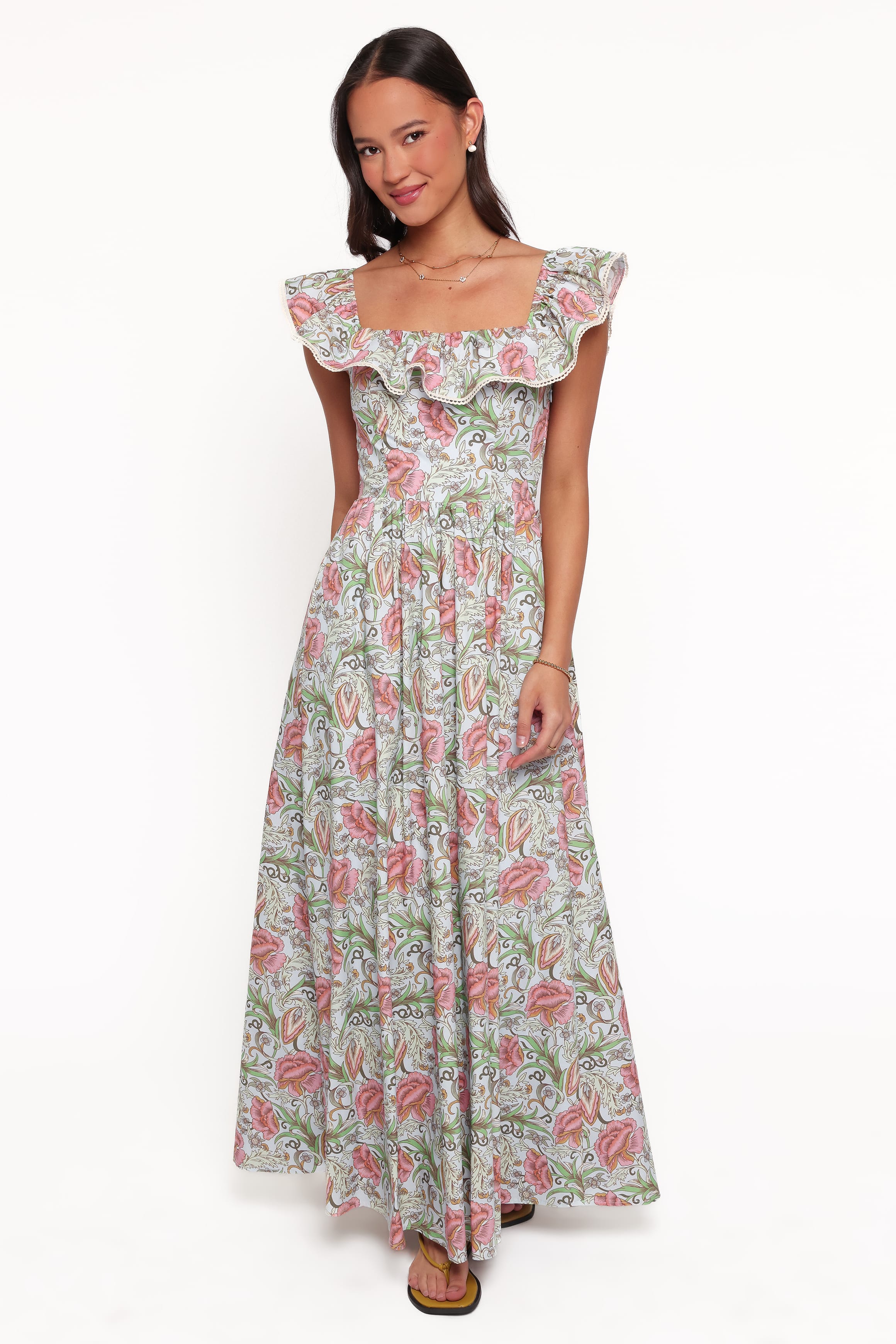 DRESSES Pavani Maxi Dress - Blue Tapestry Floral