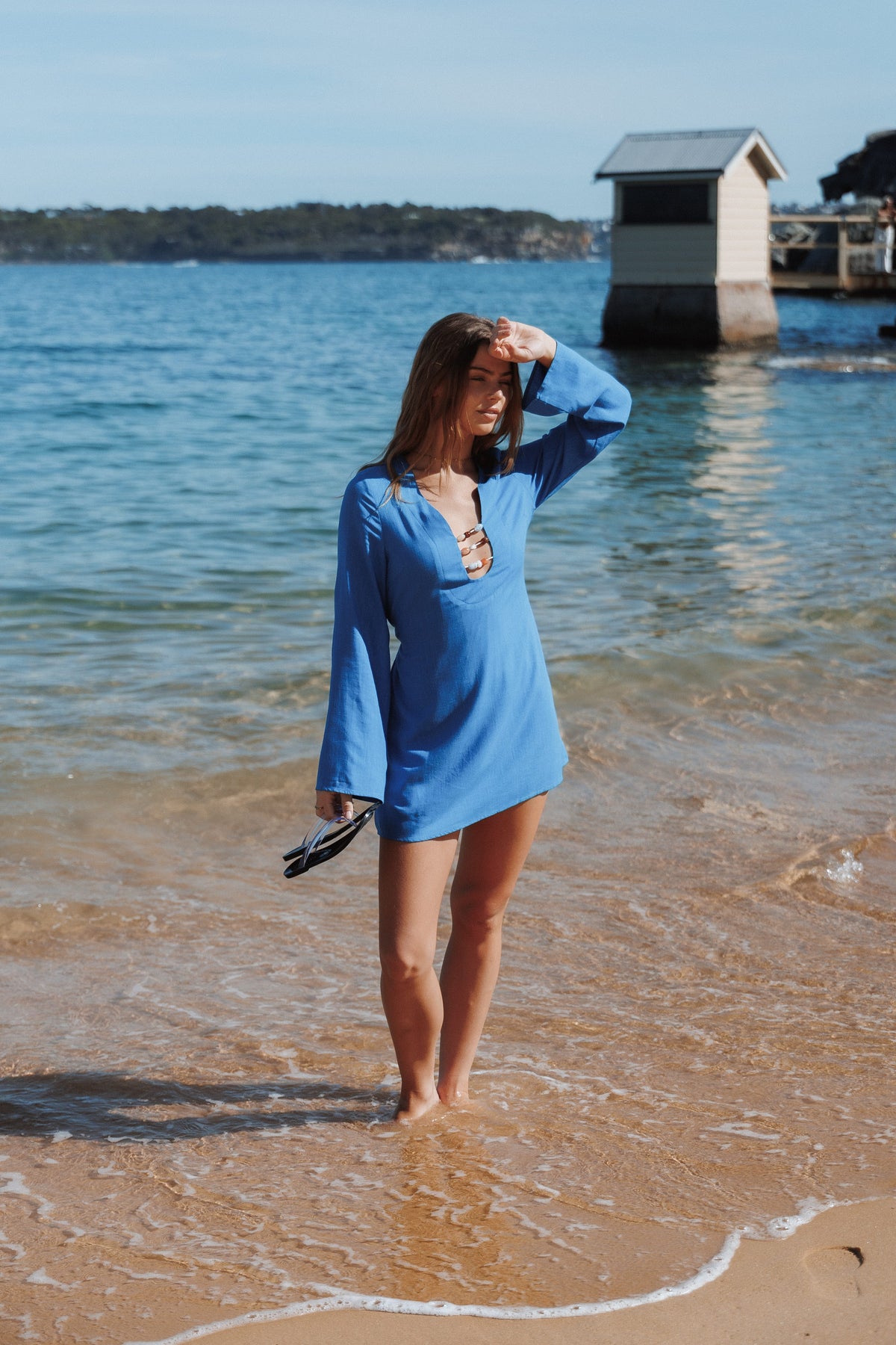 DRESSES Petrova Mini Dress - Electric Blue