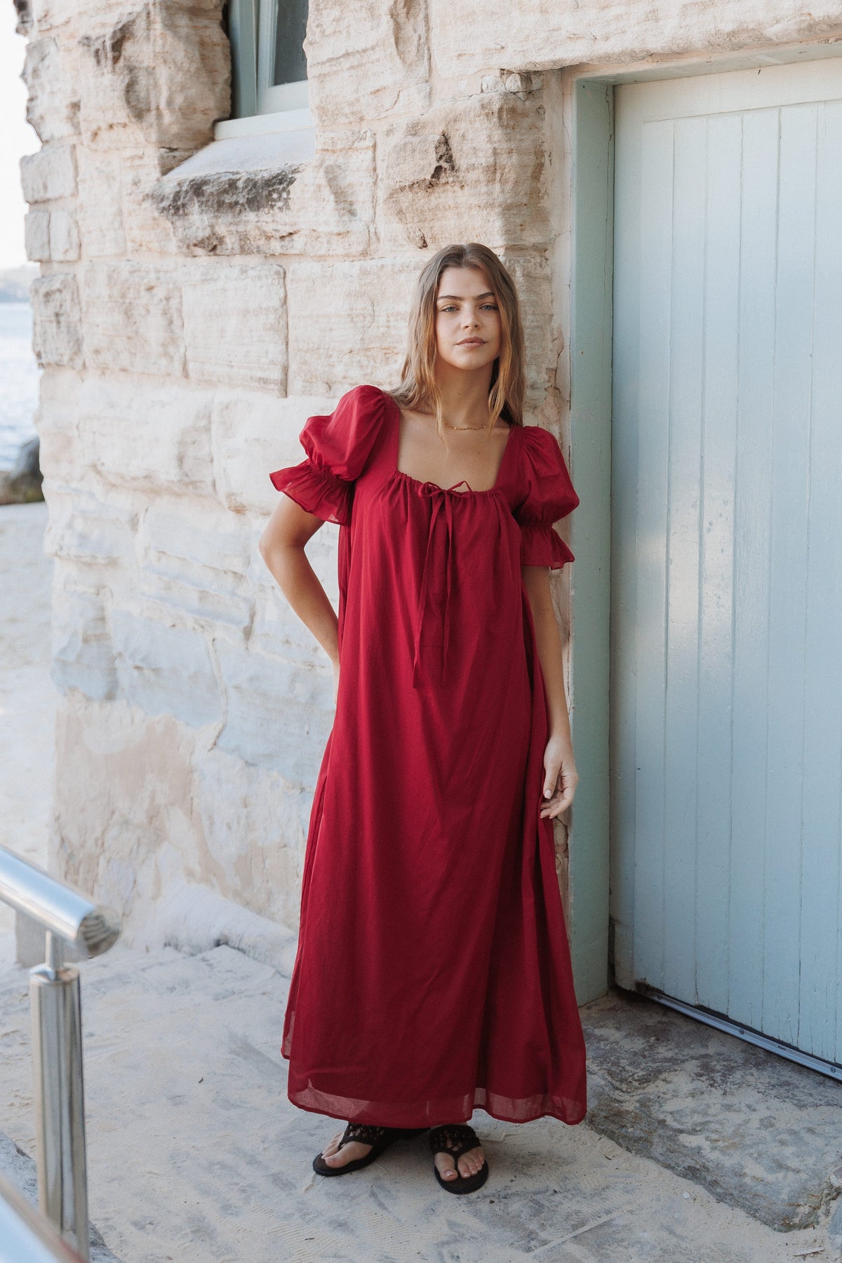 DRESSES Rosavine Maxi Dress - Cranberry